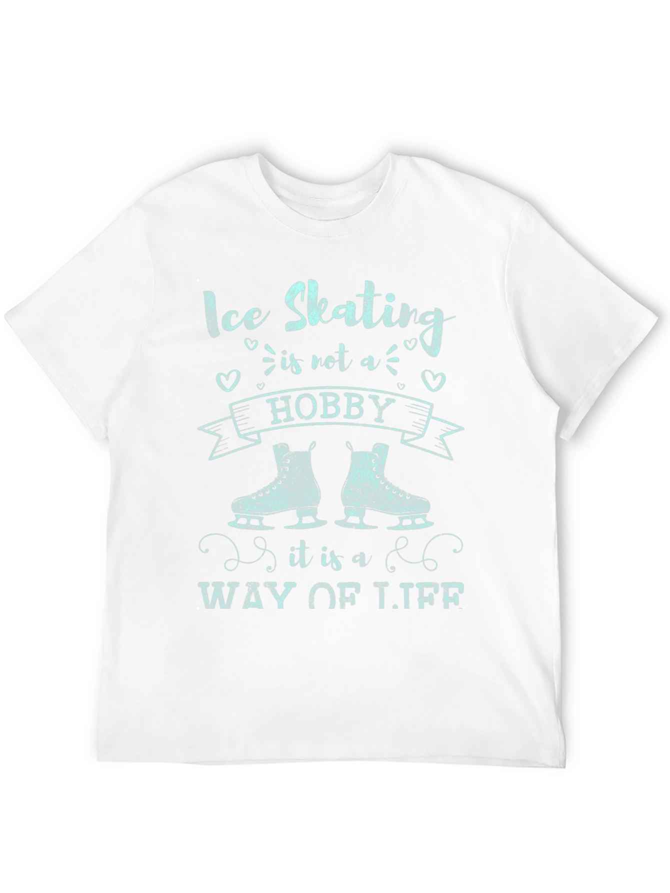 Black Ice Skating is Not a Hobby Tee view 12
