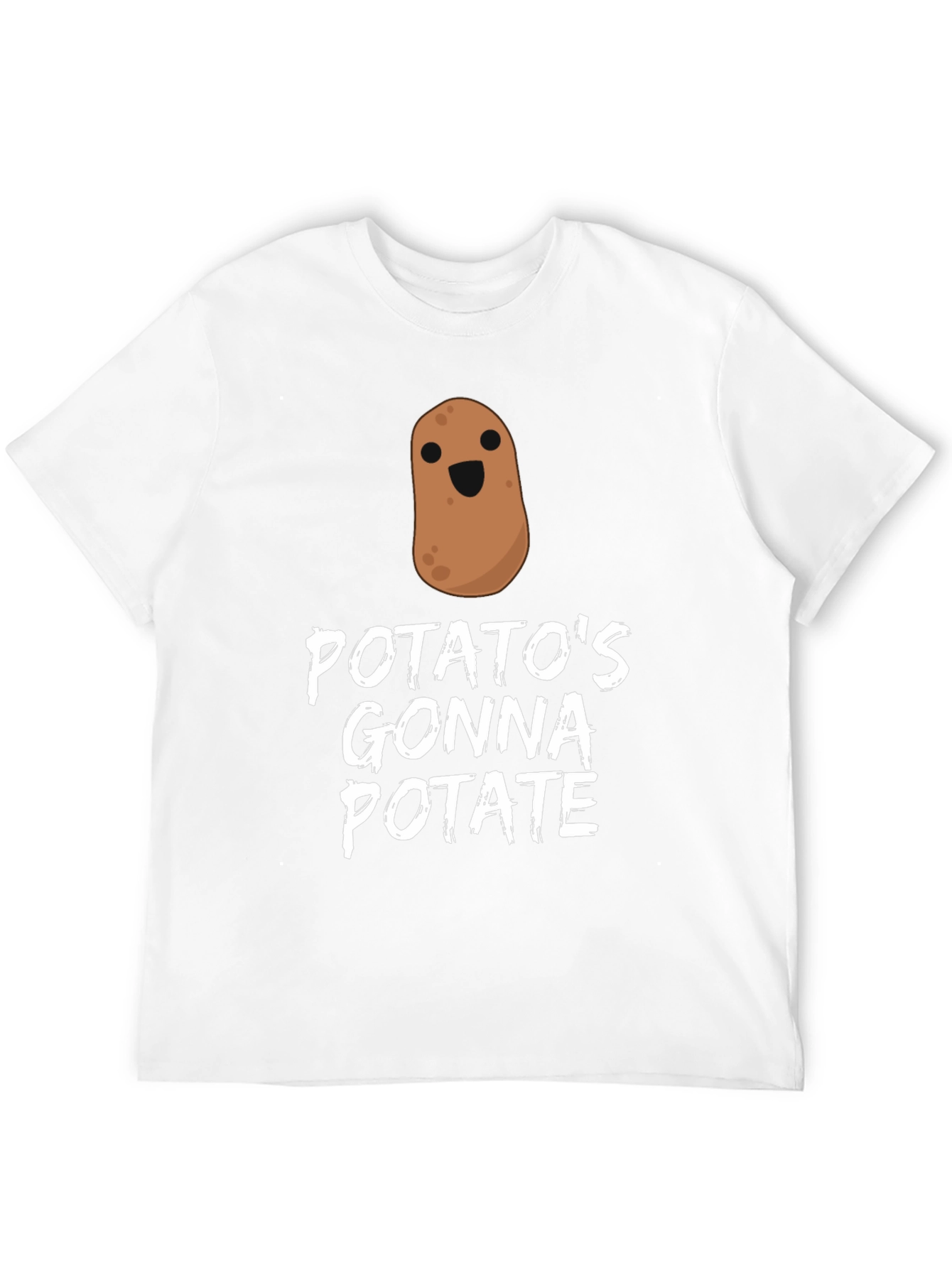 Black Potato Gonna Potate Funny Graphic Tee view 12