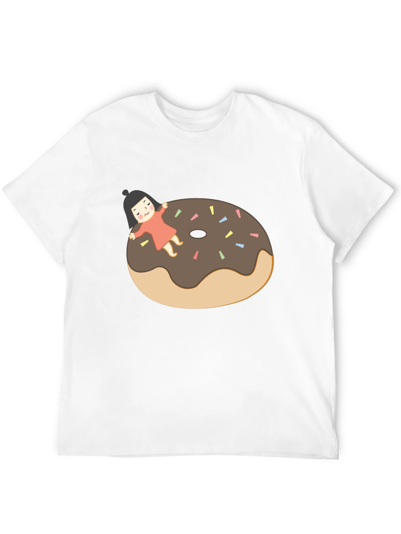 Black Donut Dream T-Shirt - Relaxed Fit Graphic Tee view 12