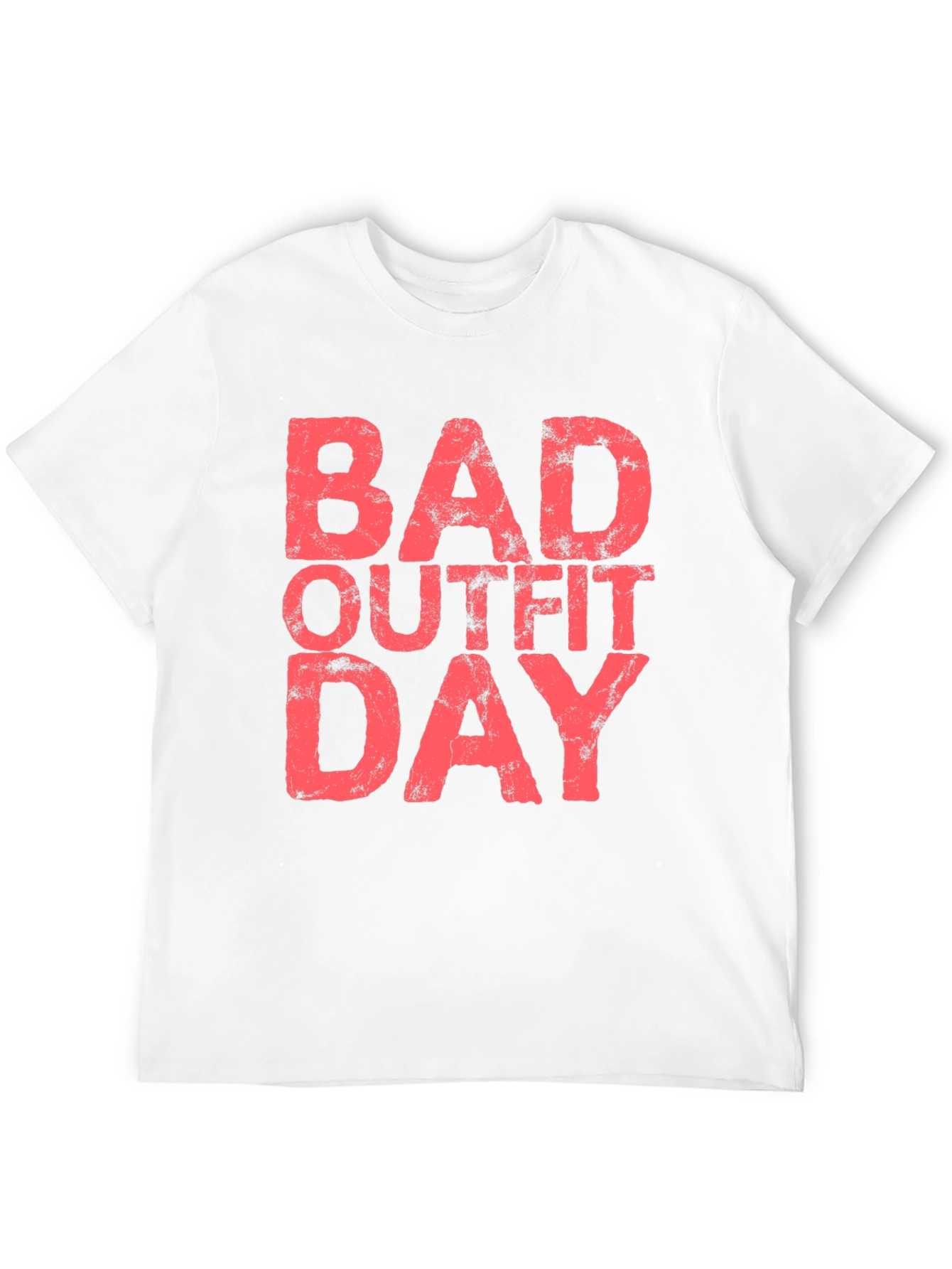 Black Bad Outfit Day T-Shirt - Men's Black Tee view 12