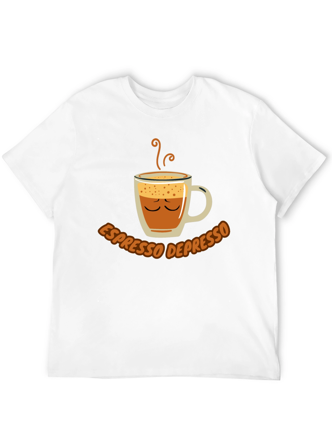 Black Espresso Depresso Funny Coffee T-Shirt view 12