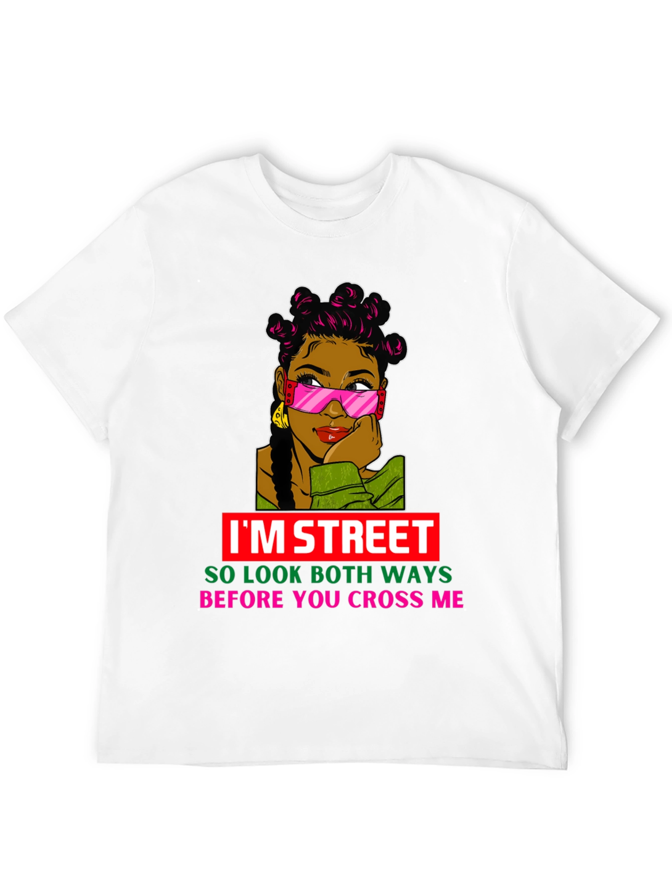 Black I'm Street Graphic Tee view 12