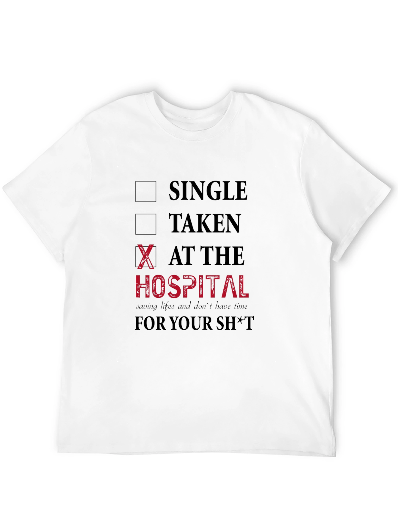 At The Hospital Graphic T-Shirt - 12