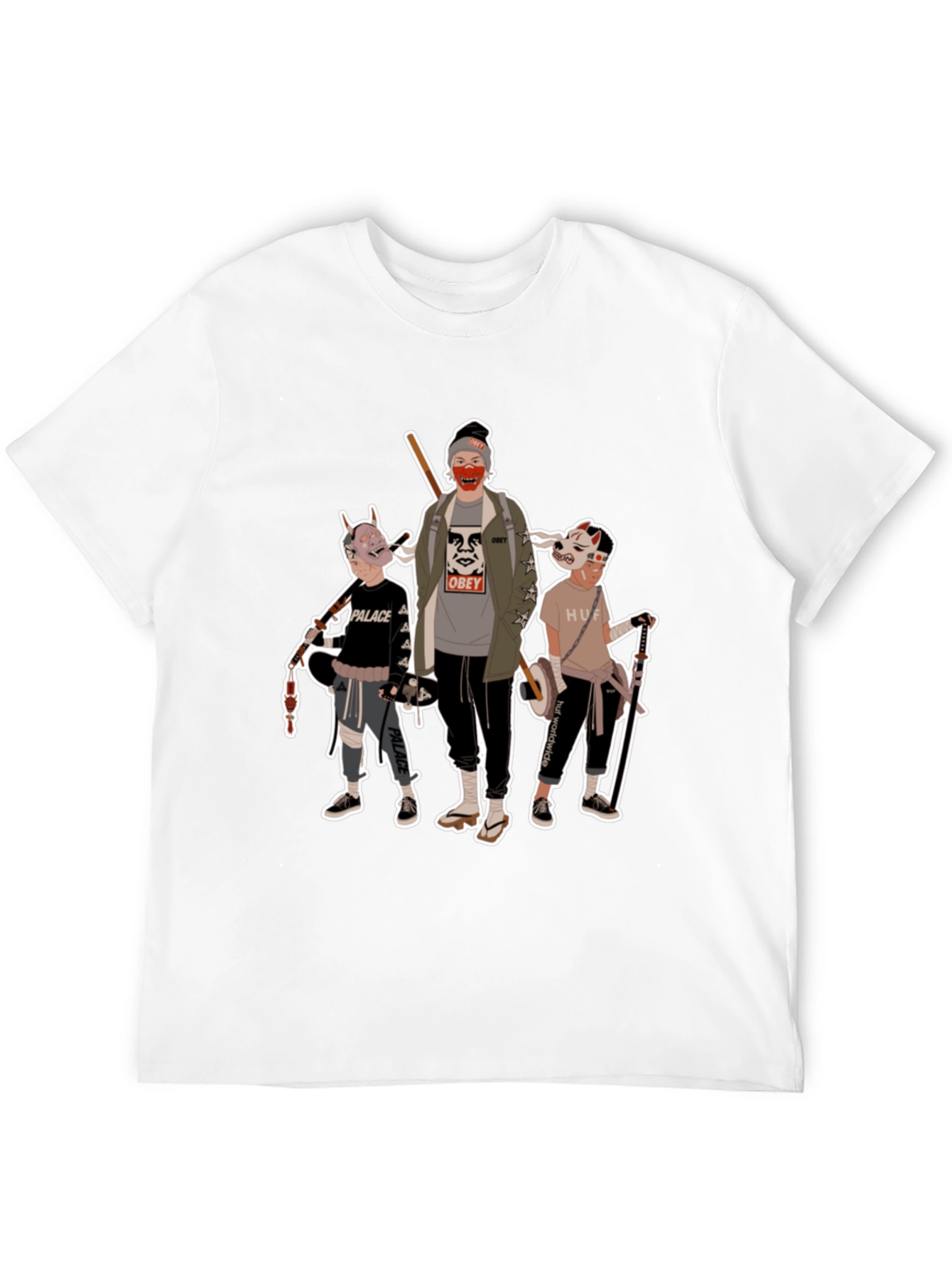 Black Streetwear Graphic Tee - Urban Style view 12