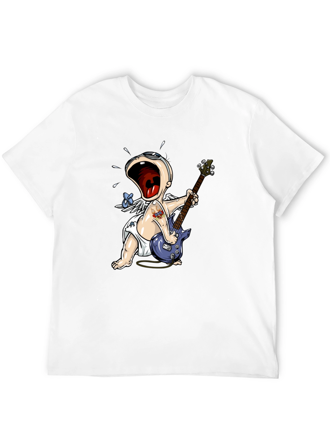 Black Rockin' Baby Graphic Tee view 12