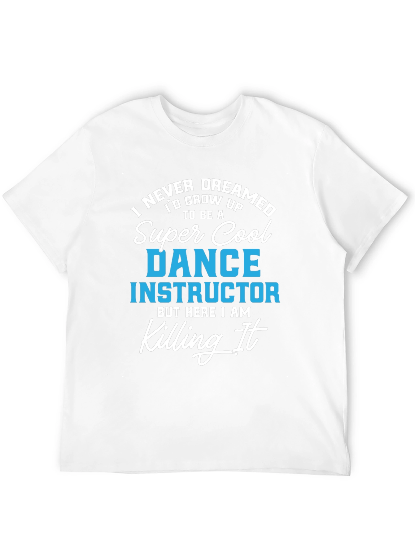 Black Super Cool Dance Instructor Graphic T-Shirt view 12