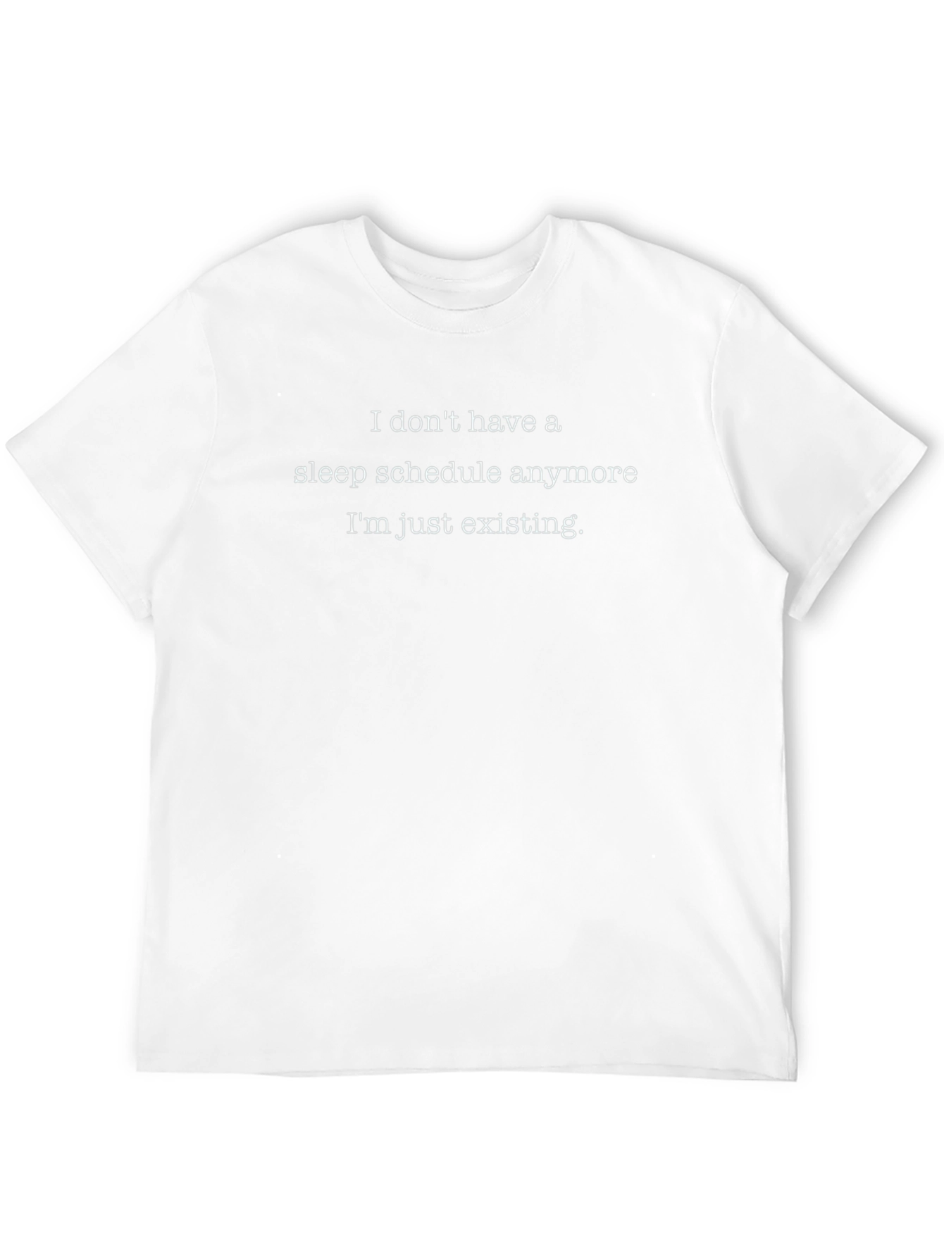 Black Funny Sleep Schedule Graphic Tee view 12