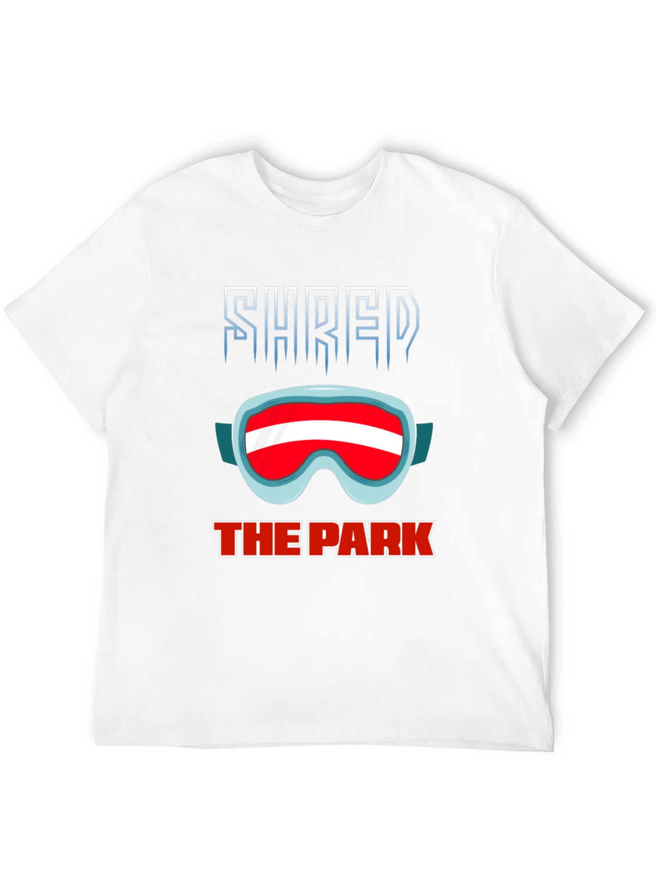 Black Shred the Park Black Graphic T-Shirt view 12