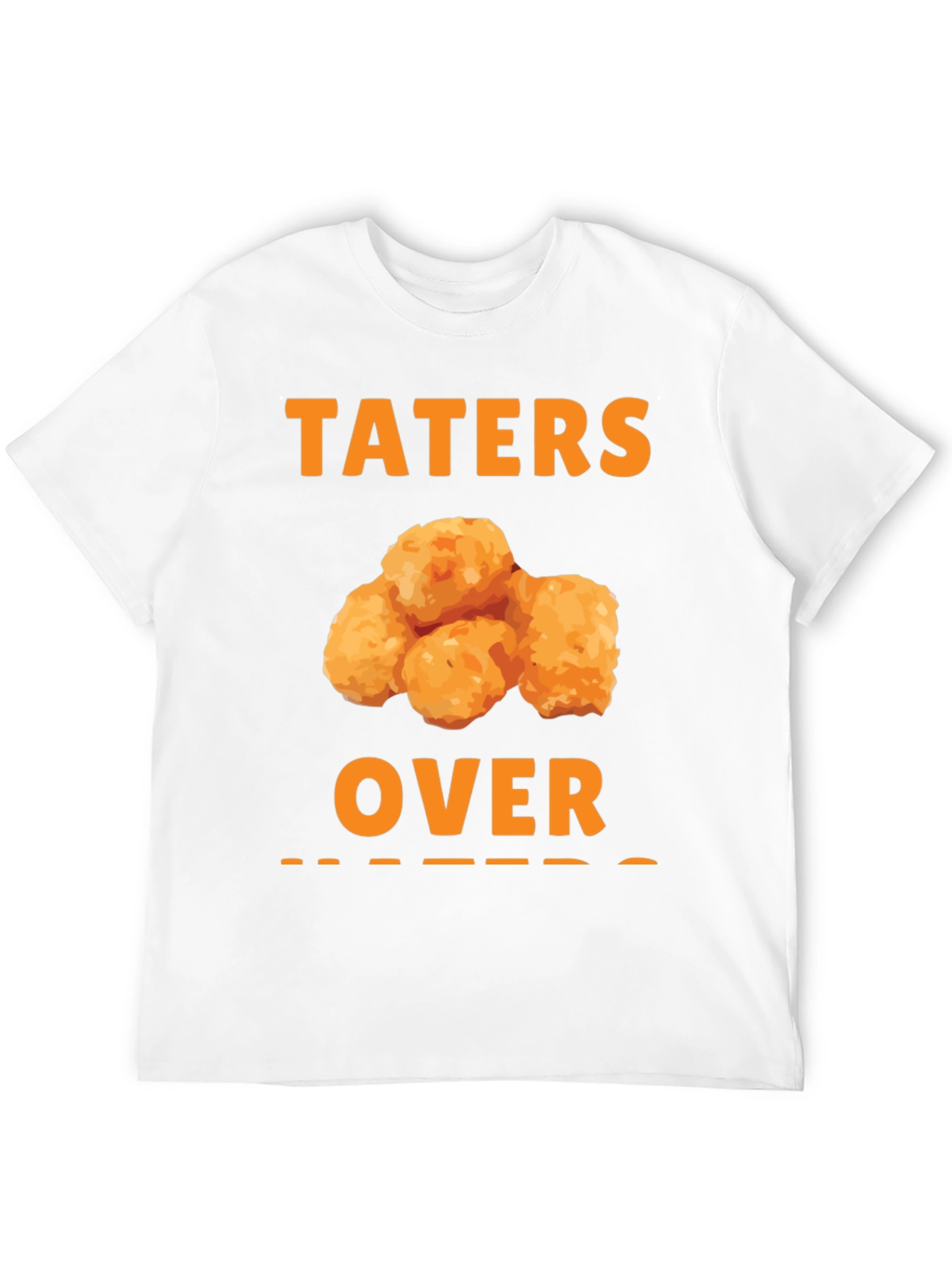 Black Taters Over Haters Funny T-Shirt view 12