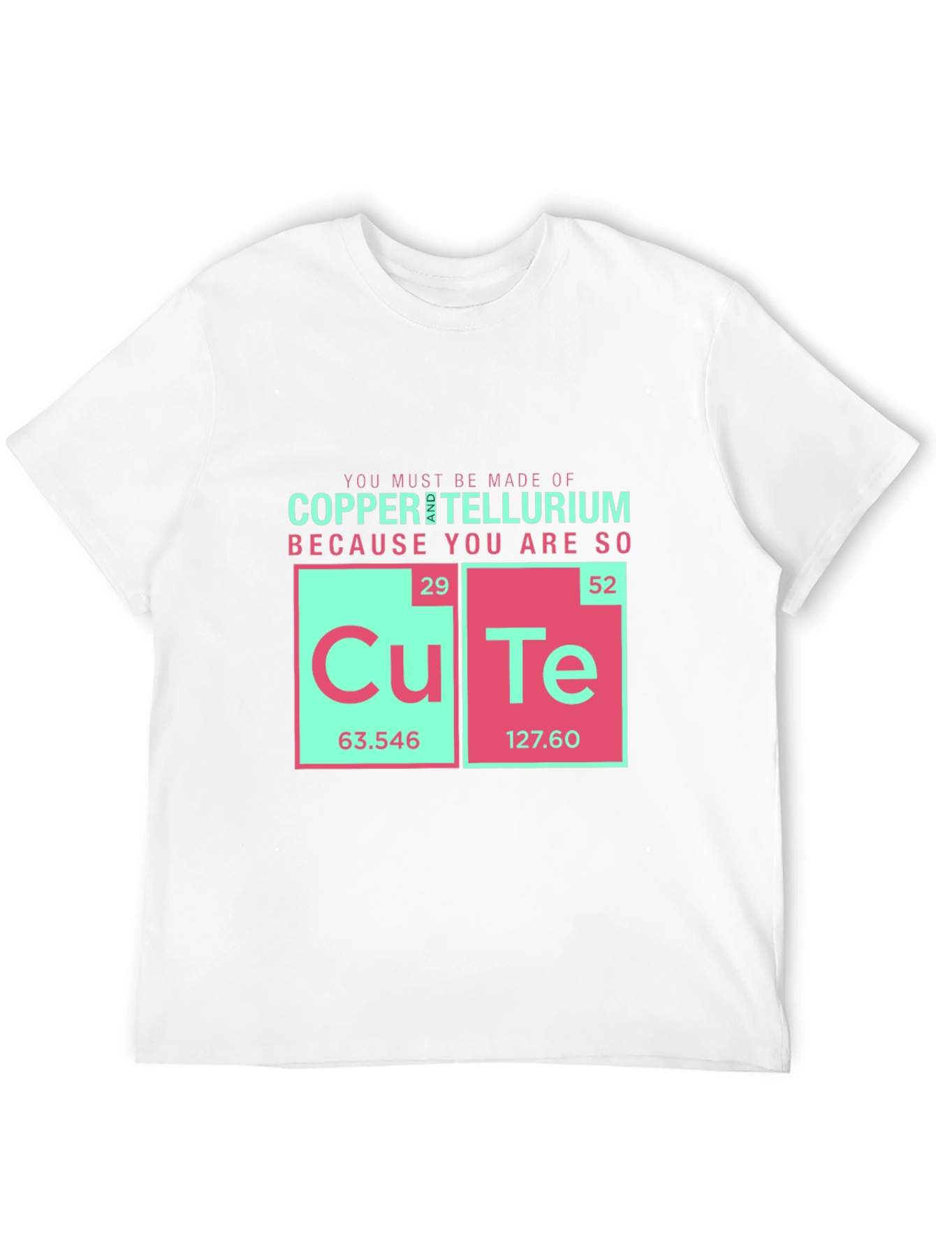 Black CuTe Chemistry T-Shirt - Funny Science Tee view 12