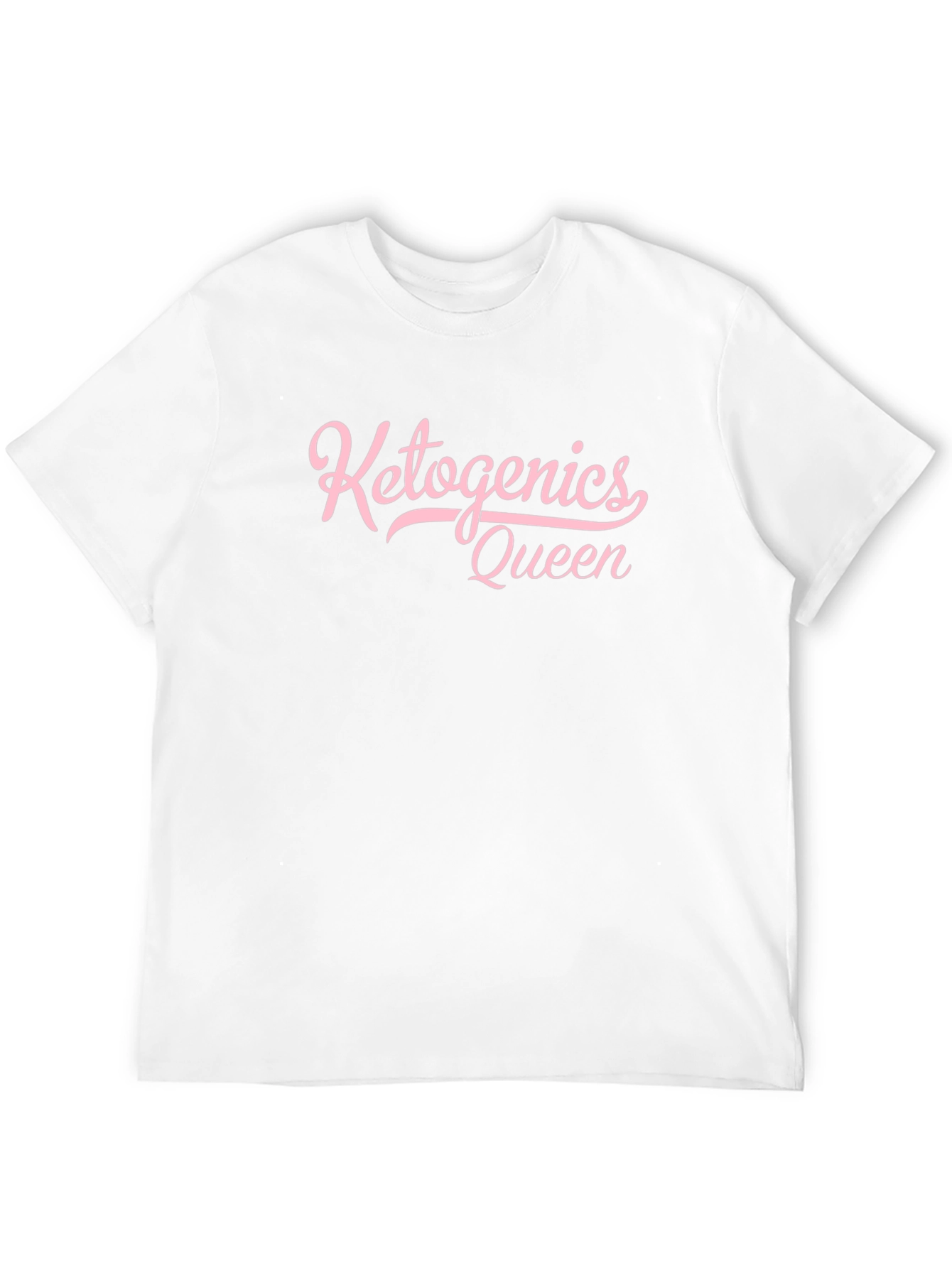 Black Ketogenic Diet Queen Black T-Shirt view 12