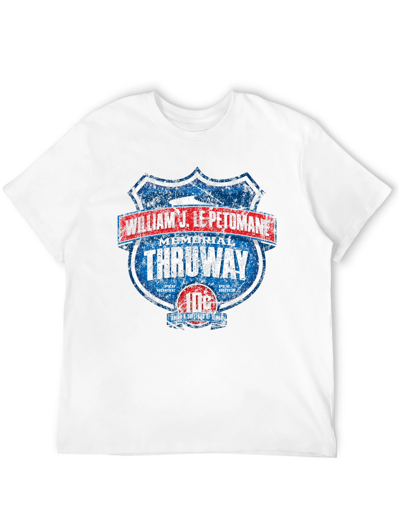 Black William J. Le Petomane Throway Memorial Graphic T-Shirt view 12