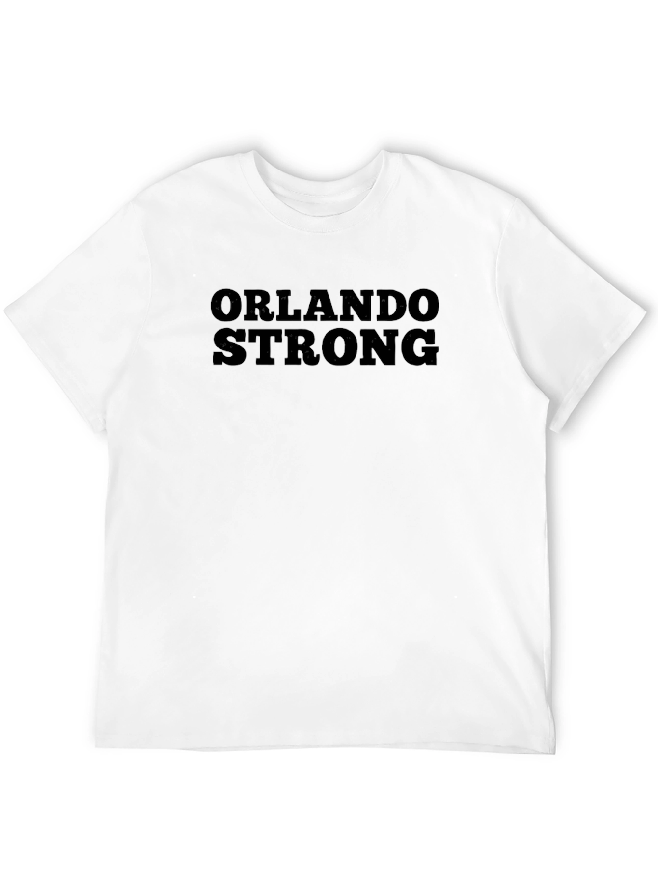Black Orlando Strong T-Shirt view 12