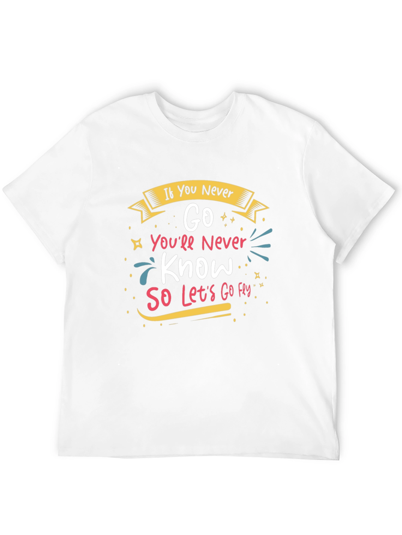 Black Motivational Black Graphic T-Shirt view 12