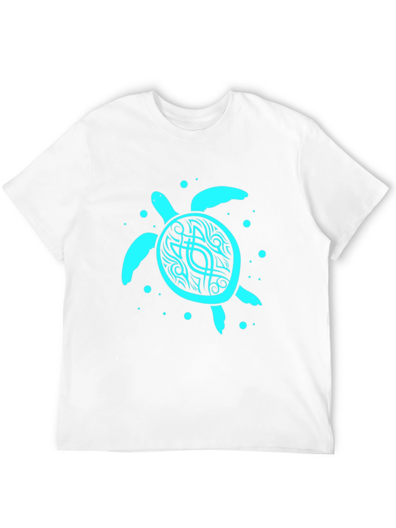 Black Men's Turtle Graphic Tee - Black view 12