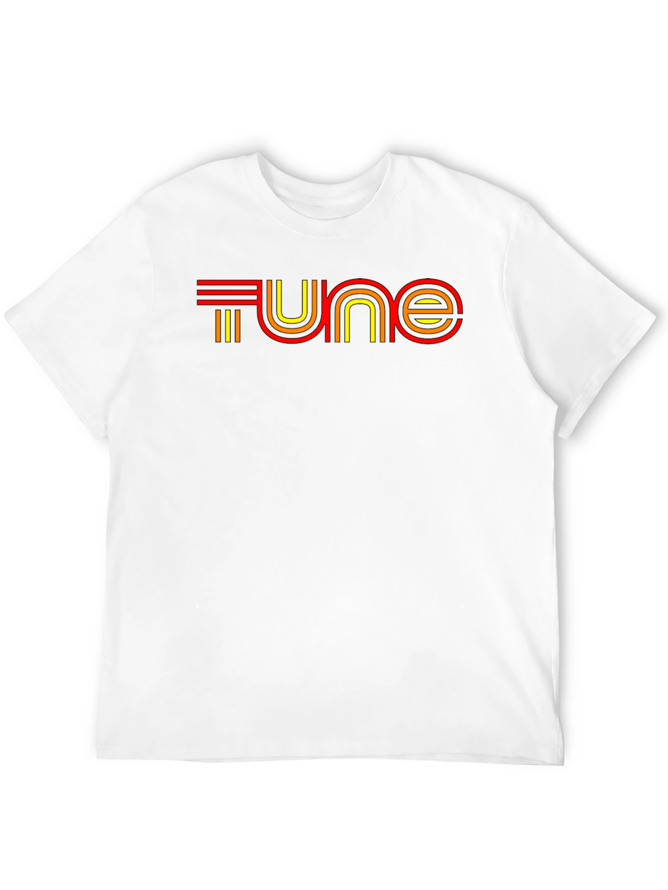 Black Retro Tune T-Shirt - Black Cotton Blend view 12