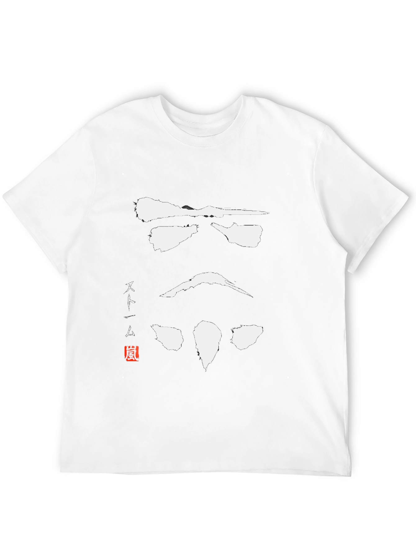 Black Stormtrooper Samurai T-Shirt view 12