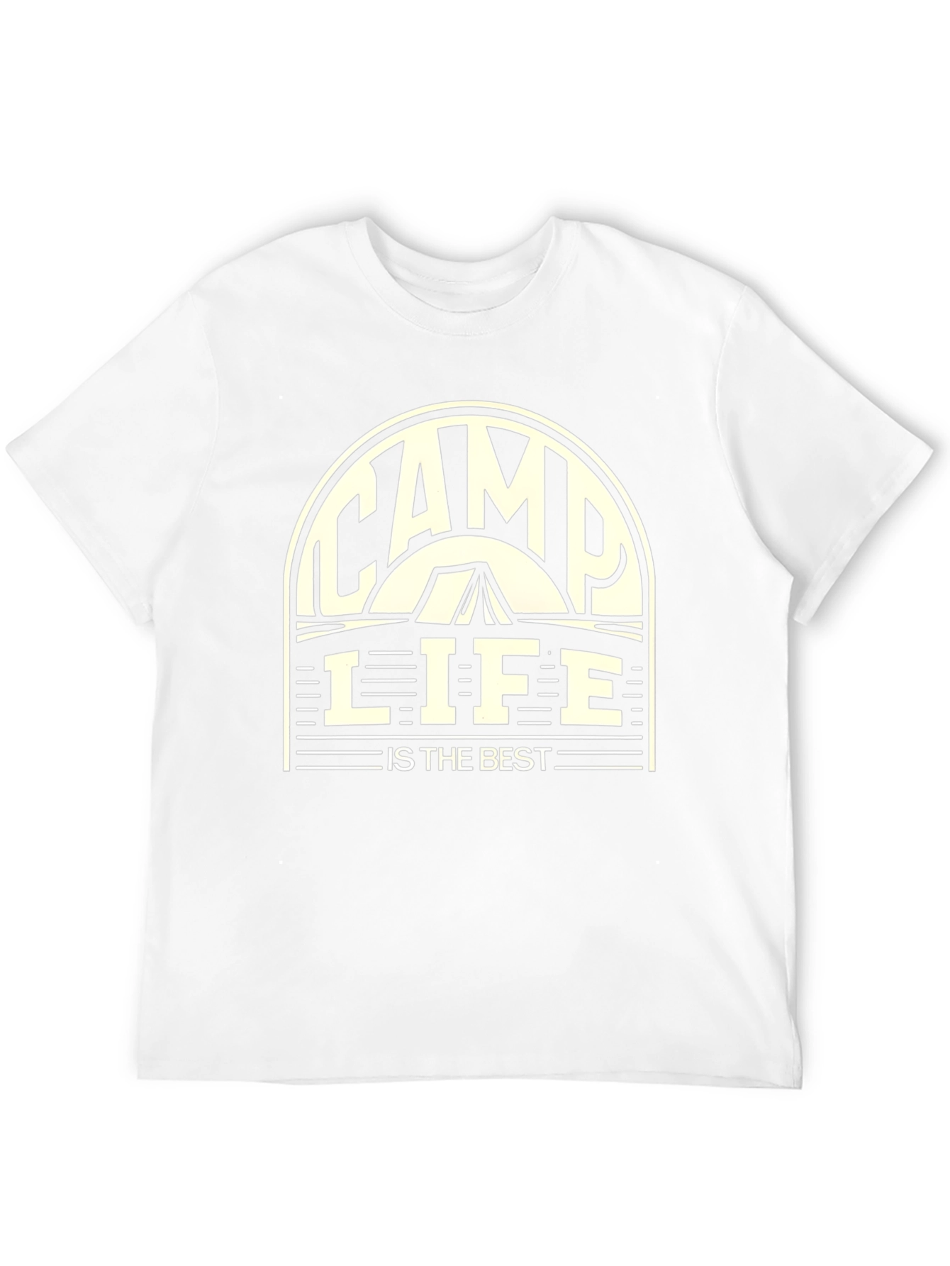 Black Camp Life is the Best Black T-Shirt view 12