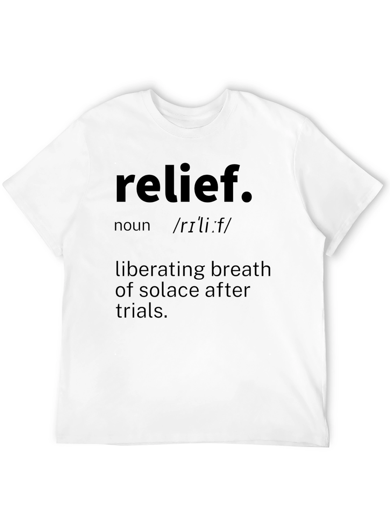 Definition of Relief Graphic T-Shirt - 12