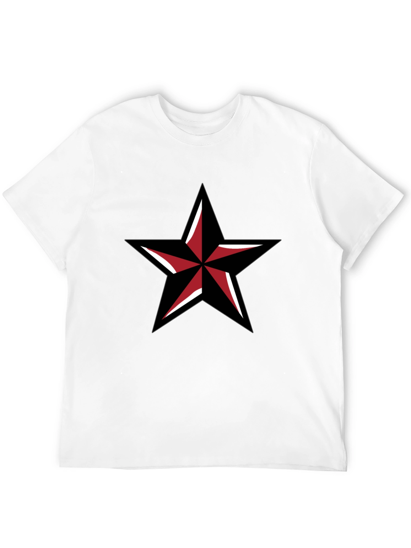 Black Black Star Graphic Tee - Mens Casual Fashion view 12