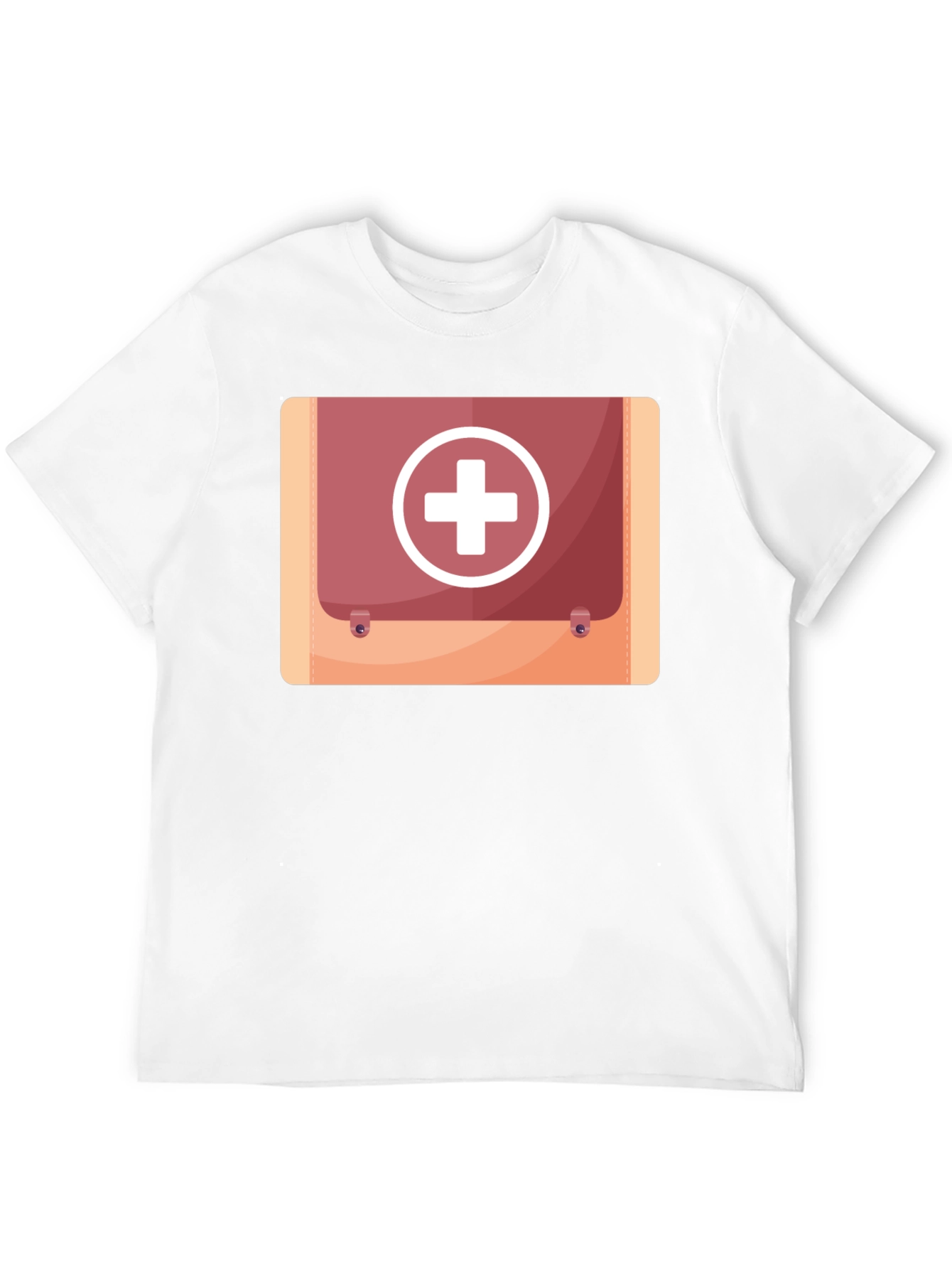 Black First Aid Kit Graphic Black Tee view 12