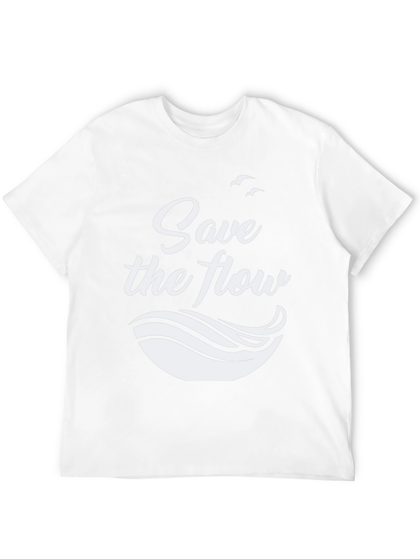 Black Save the Flow Graphic Tee view 12