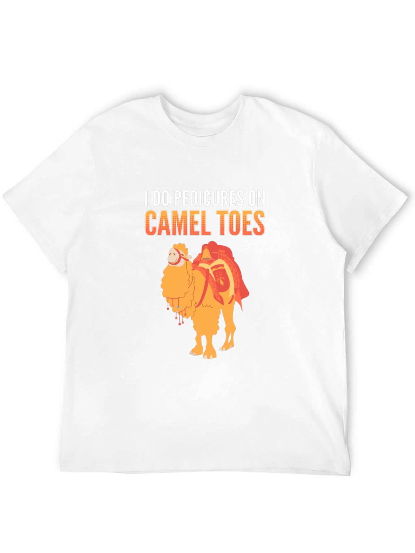 Black Pedicure Camel Toes Funny Graphic T-Shirt view 12