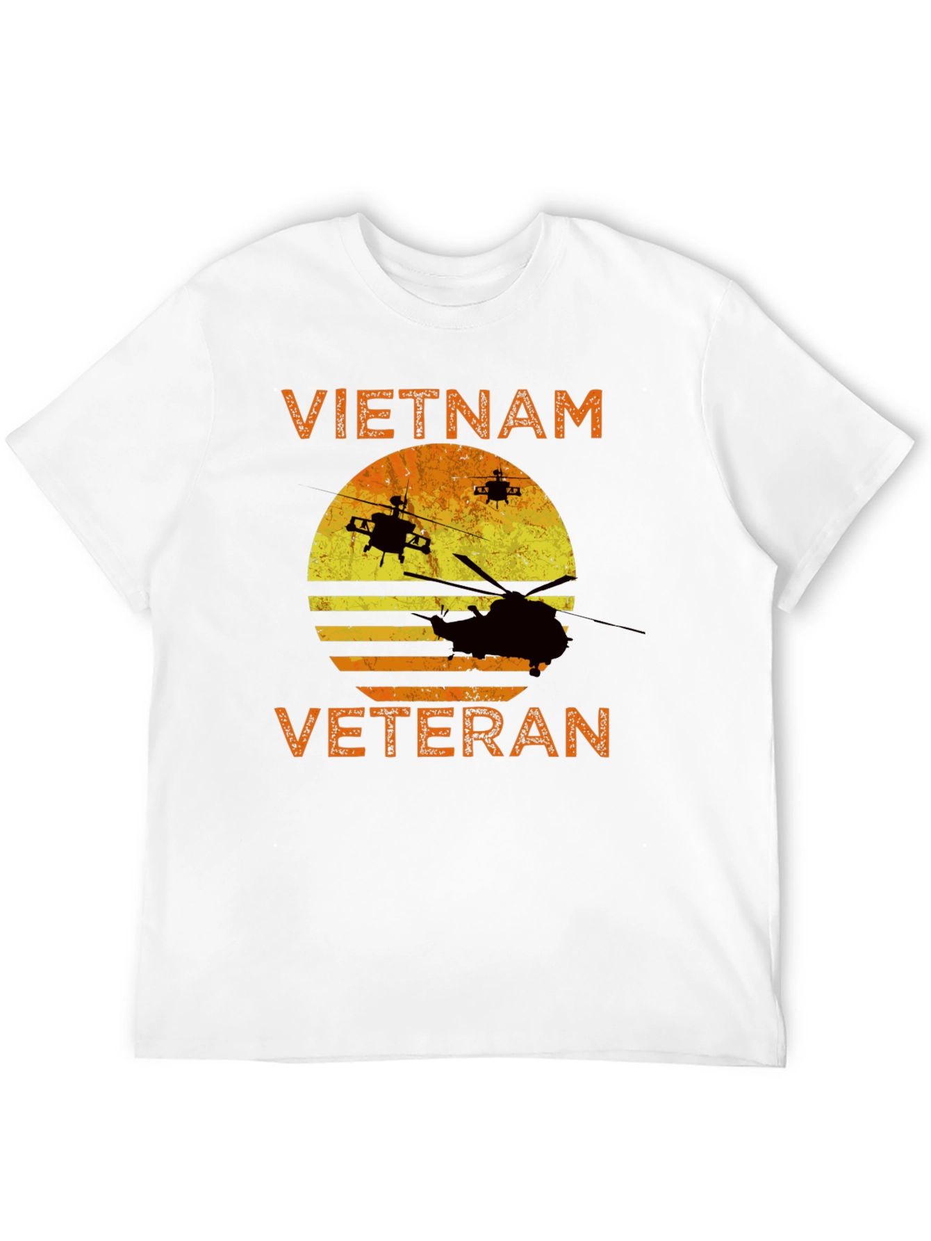 Black Vietnam Veteran Graphic T-Shirt view 12