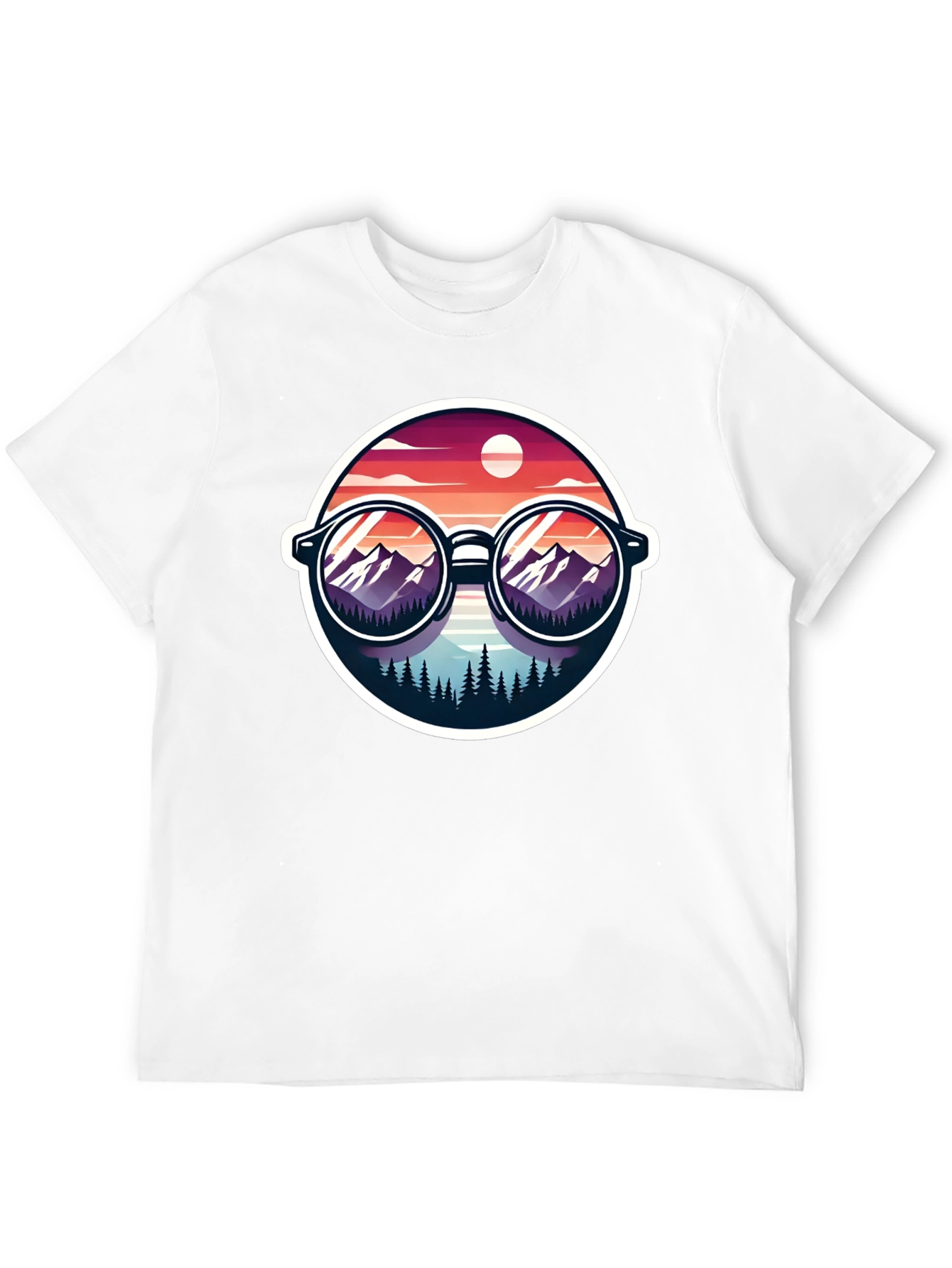 Black Mountain View Graphic Tee view 12