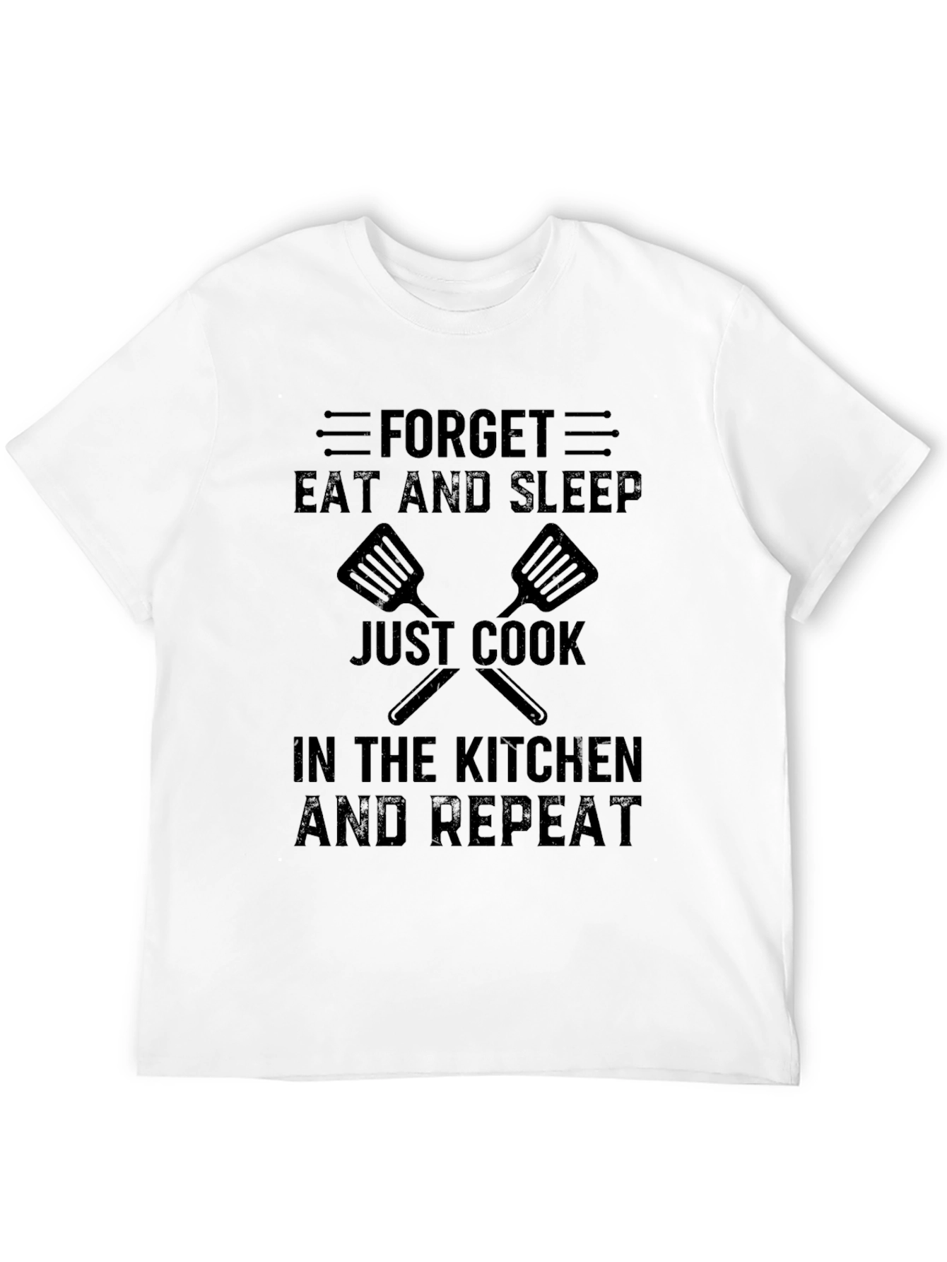 Forget Eat and Sleep Cook T-Shirt - 12