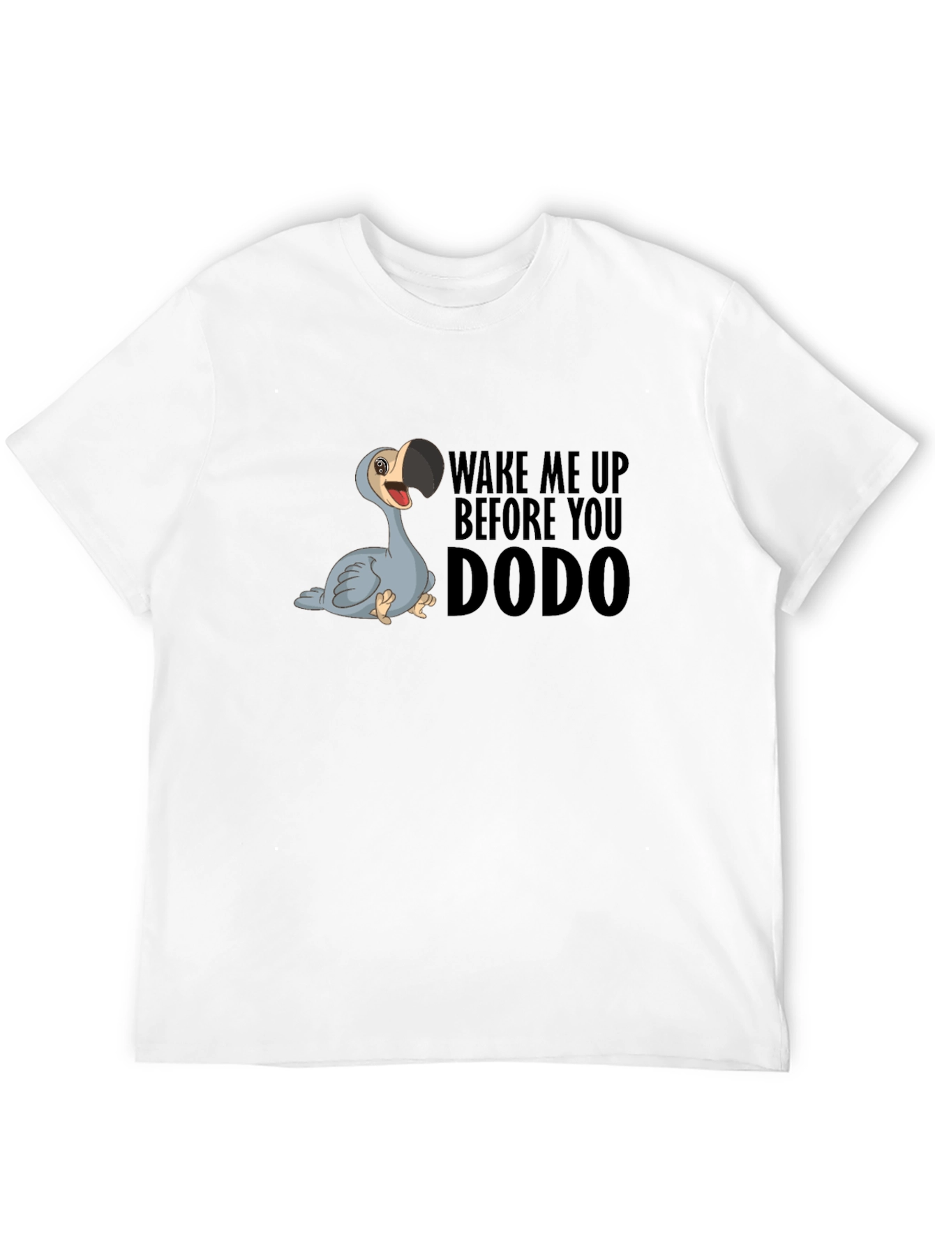 Black Wake Me Up Dodo T-Shirt view 12