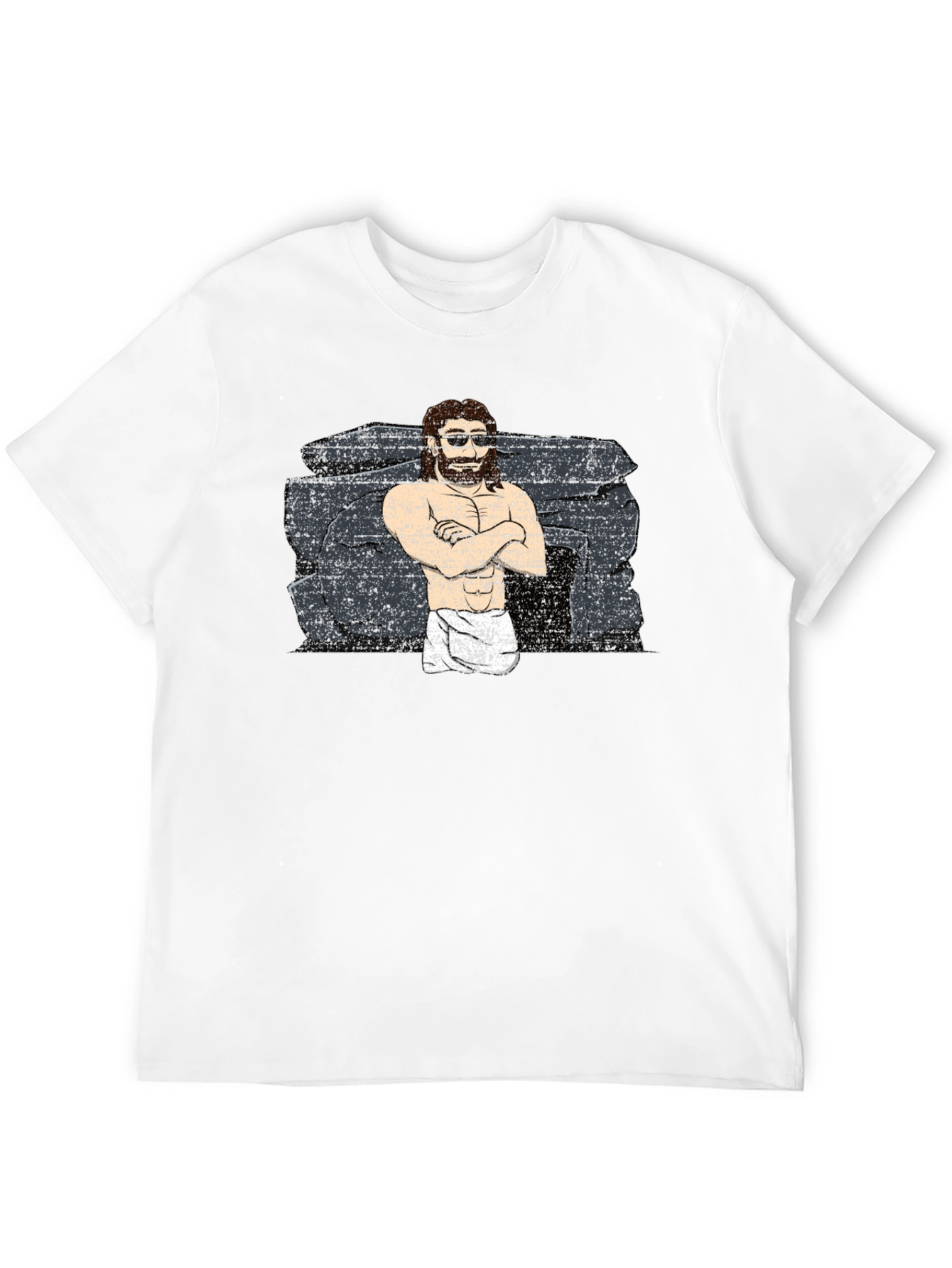 Black Funny Jesus Resurrection T-Shirt view 12