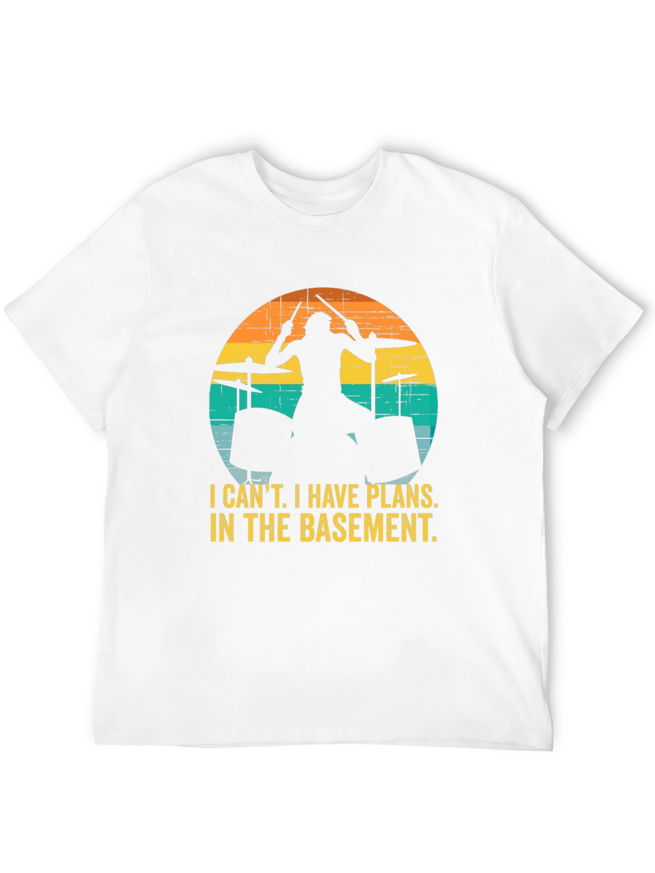 Black Drummer's 'I Have Plans' Black T-Shirt view 12