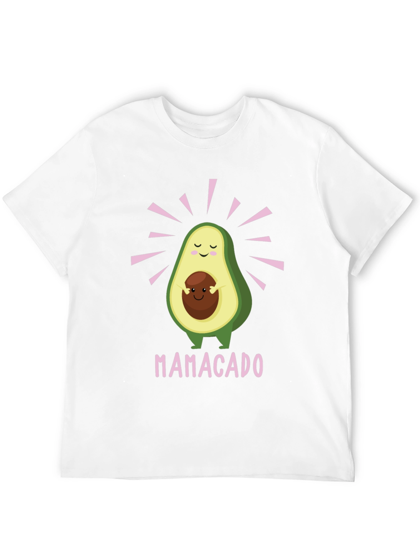Black Mamacado T-Shirt - Avocado Motherhood Tee view 12
