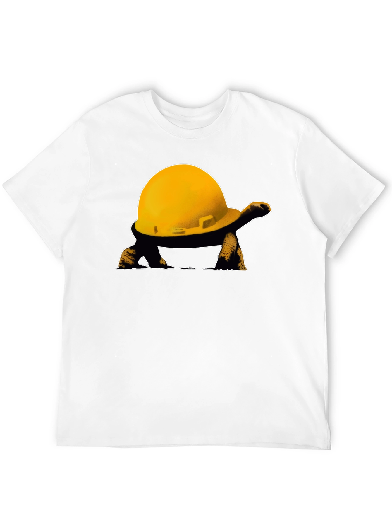 Black Turtle Hard Hat T-Shirt view 12