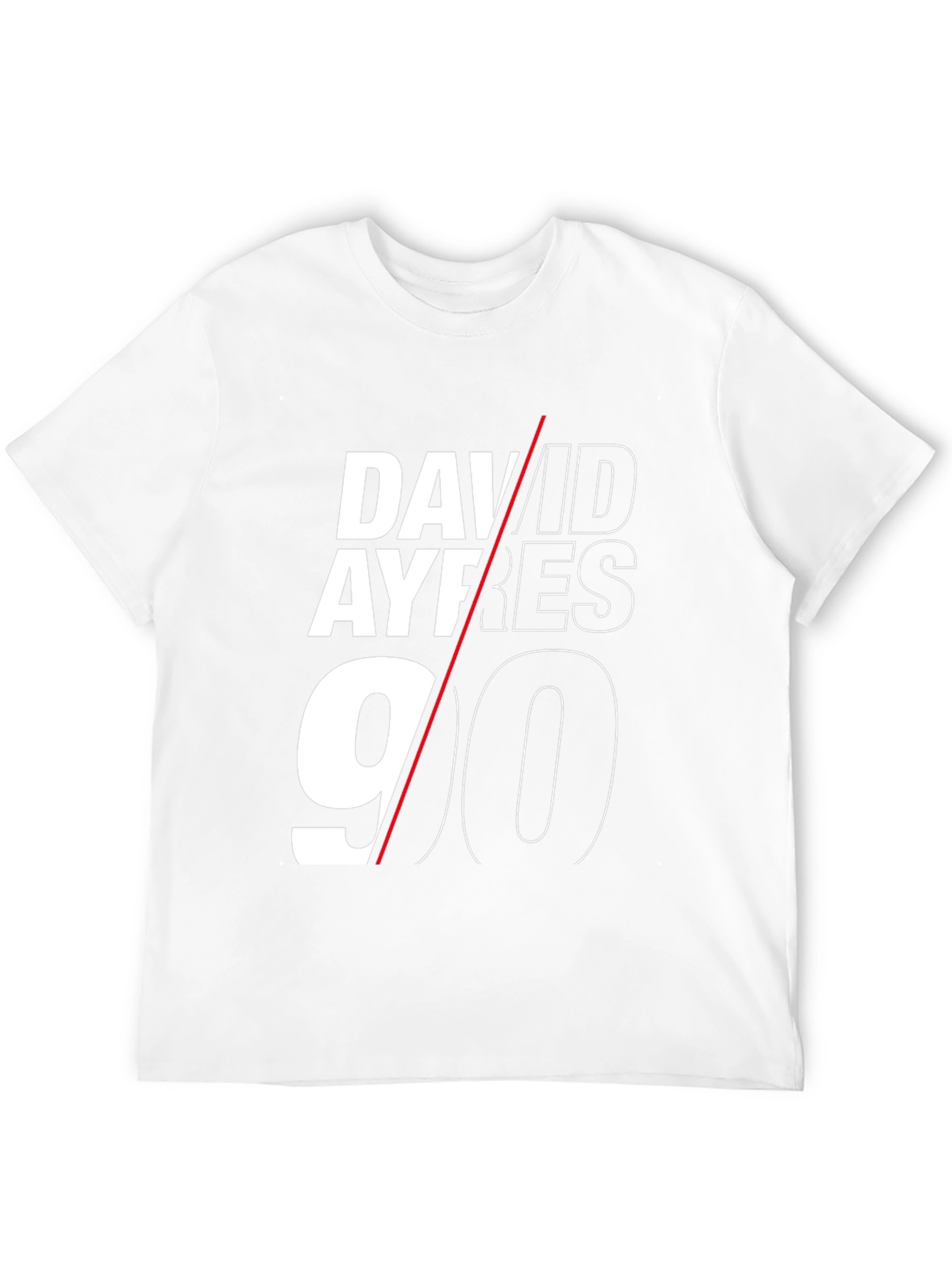 Black David Ayres 90 Black Graphic T-Shirt view 12