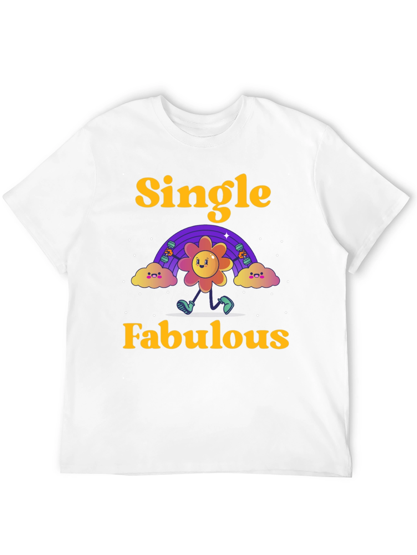 Black Single & Fabulous Graphic Tee view 12