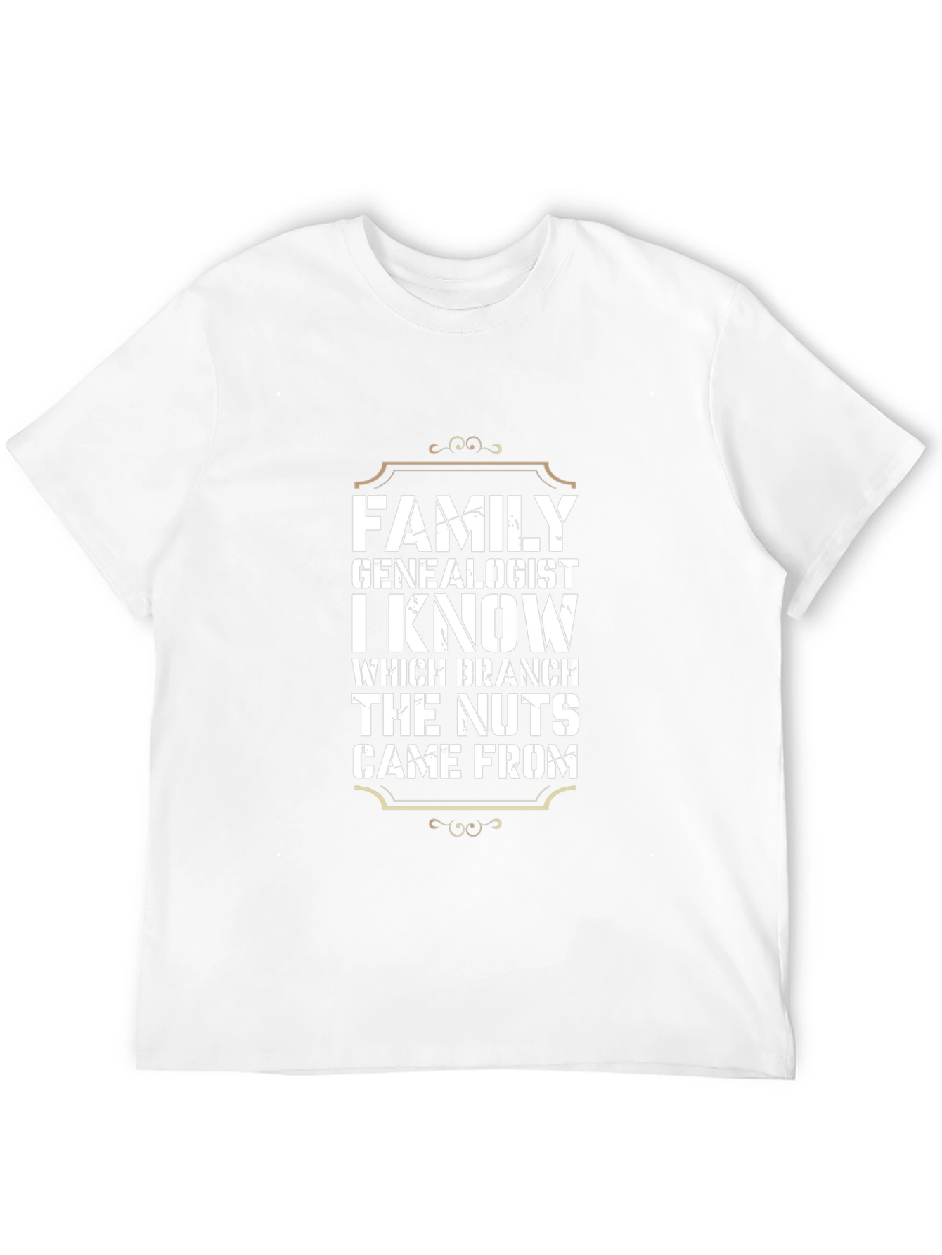 Black Funny Family Genealogist T-Shirt view 12