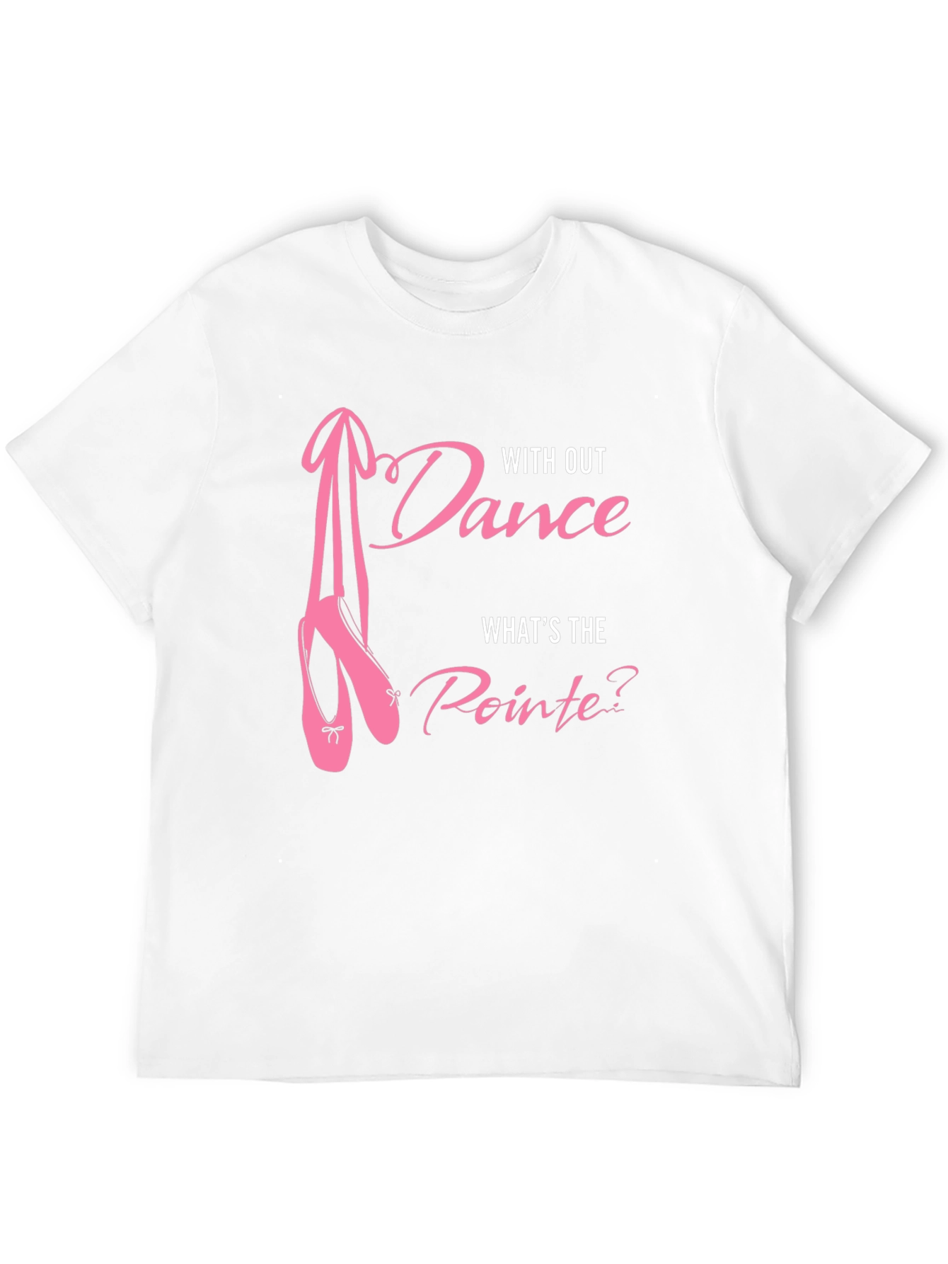 Black Dance Pointe T-Shirt: Ballet Lover Tee view 12