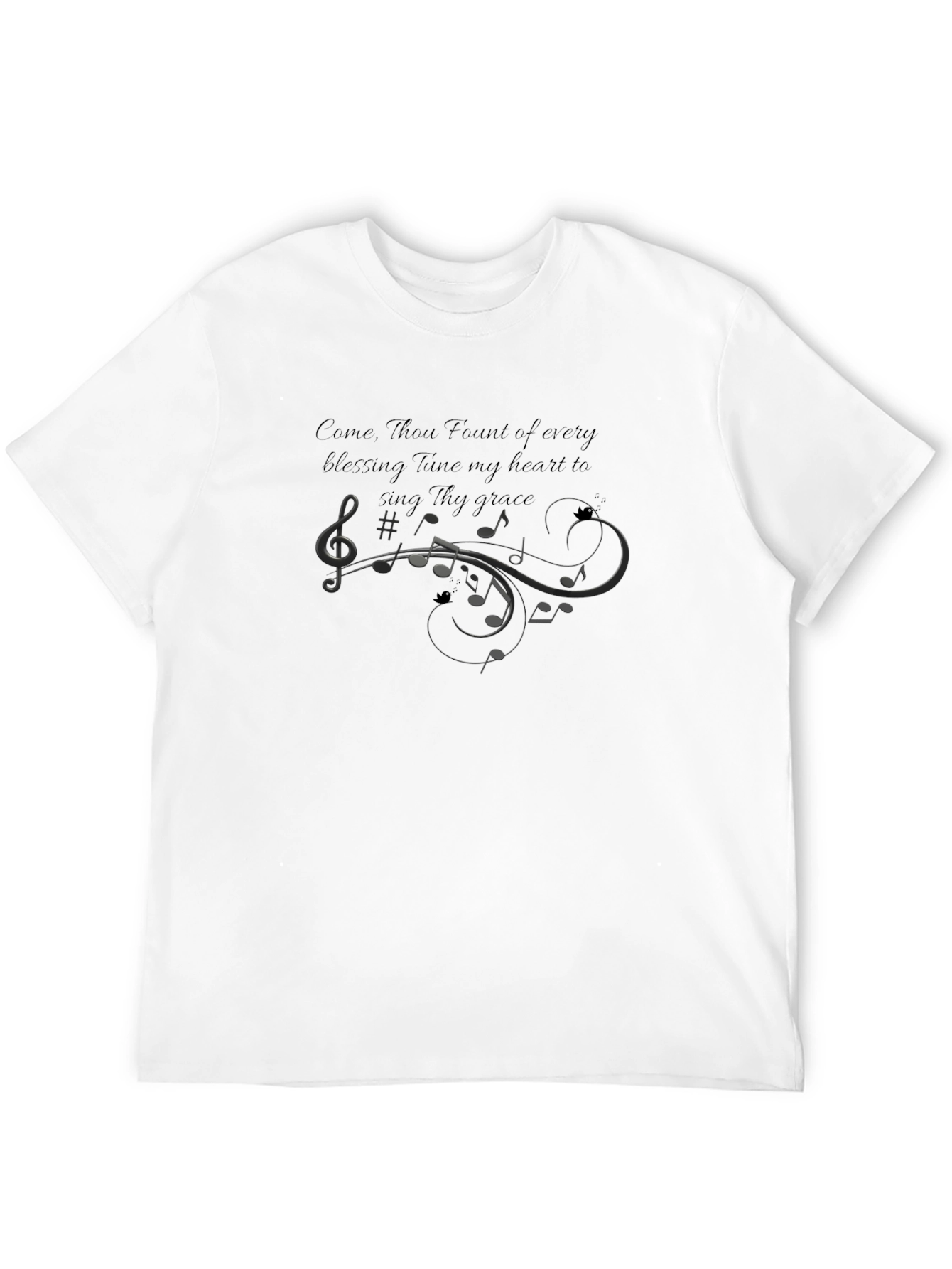 Black Musical Grace T-Shirt - Sing Your Heart Out! view 12