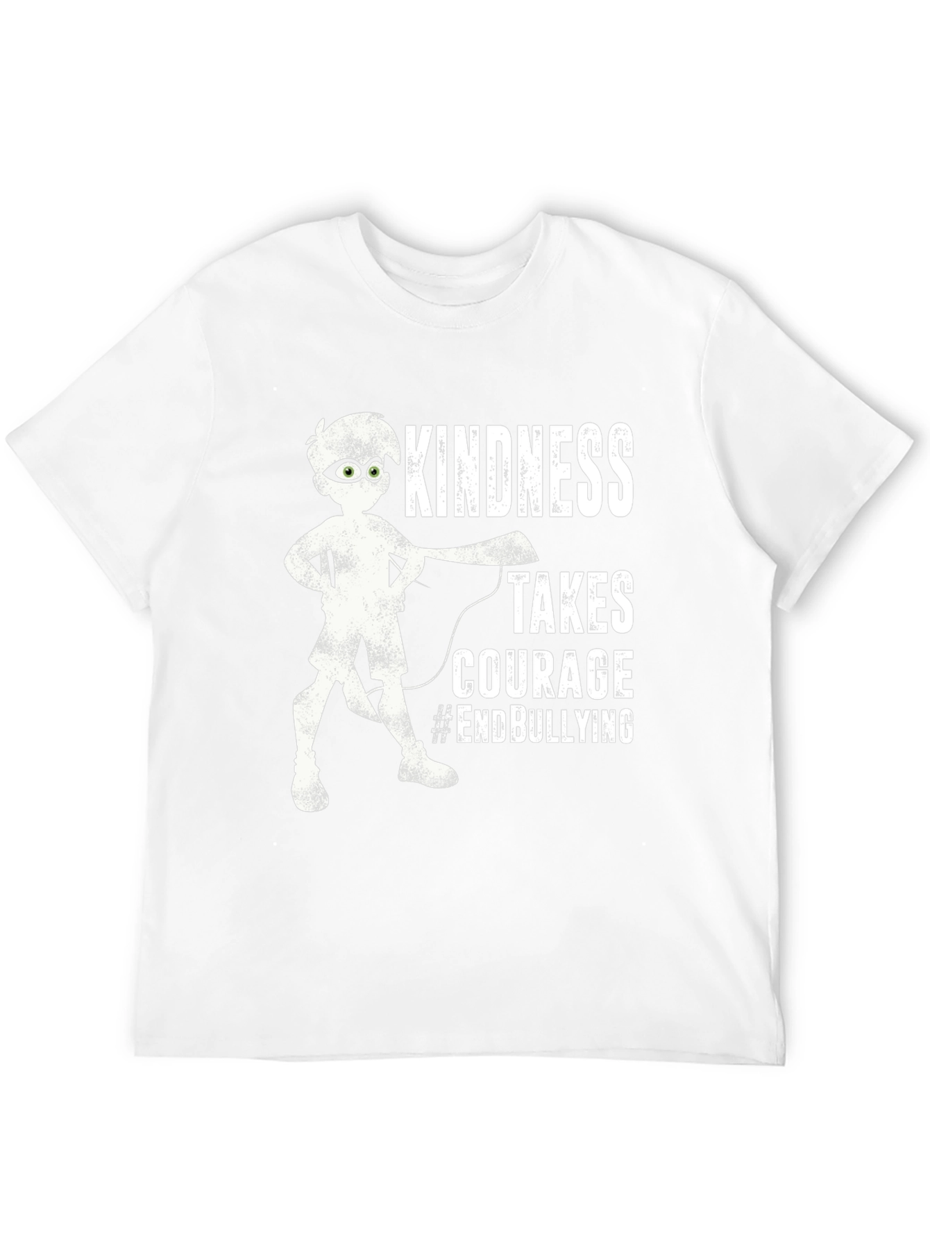 Black Kindness Takes Courage T-Shirt - End Bullying view 12