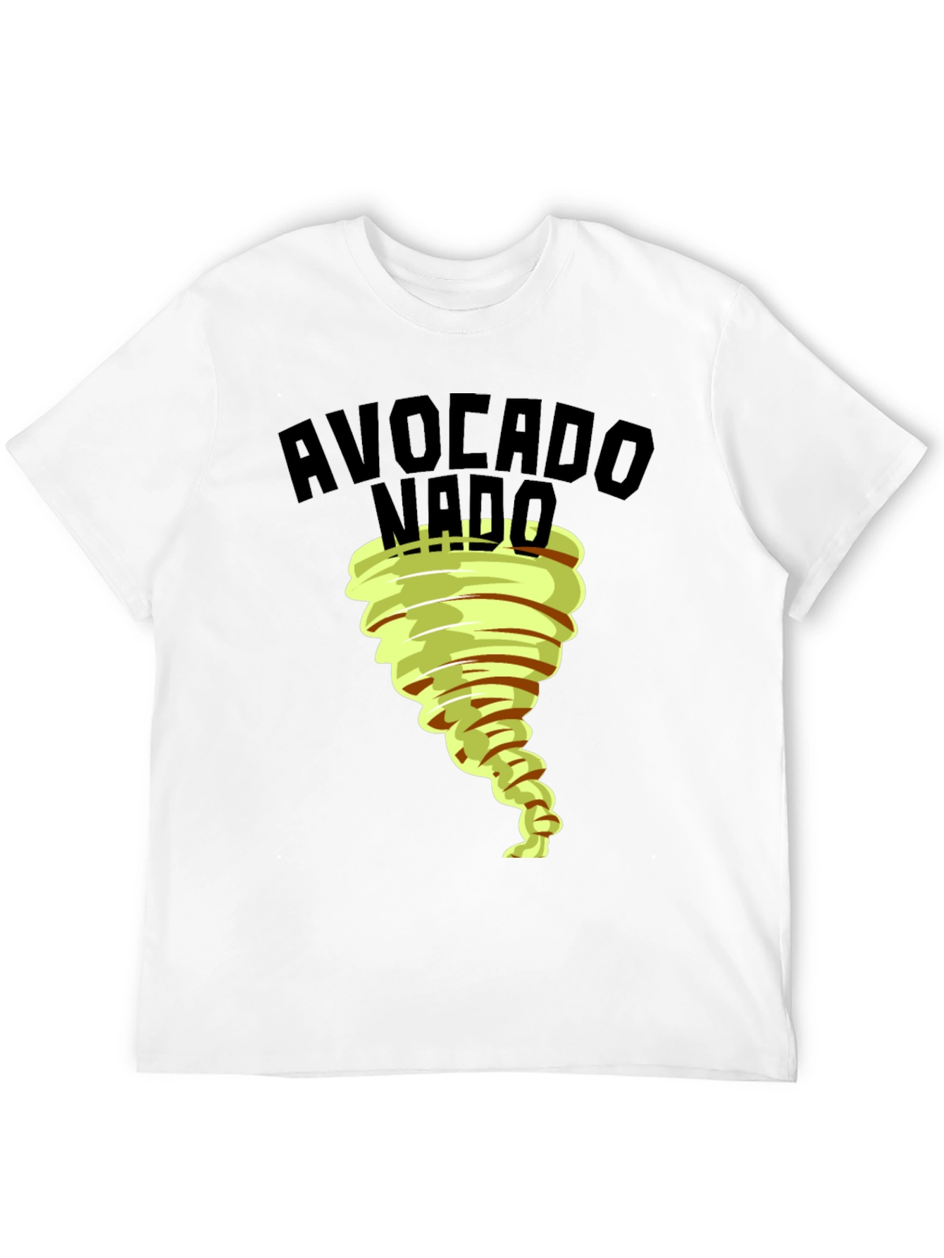 Black Avocado Nado Funny Graphic Tee view 12