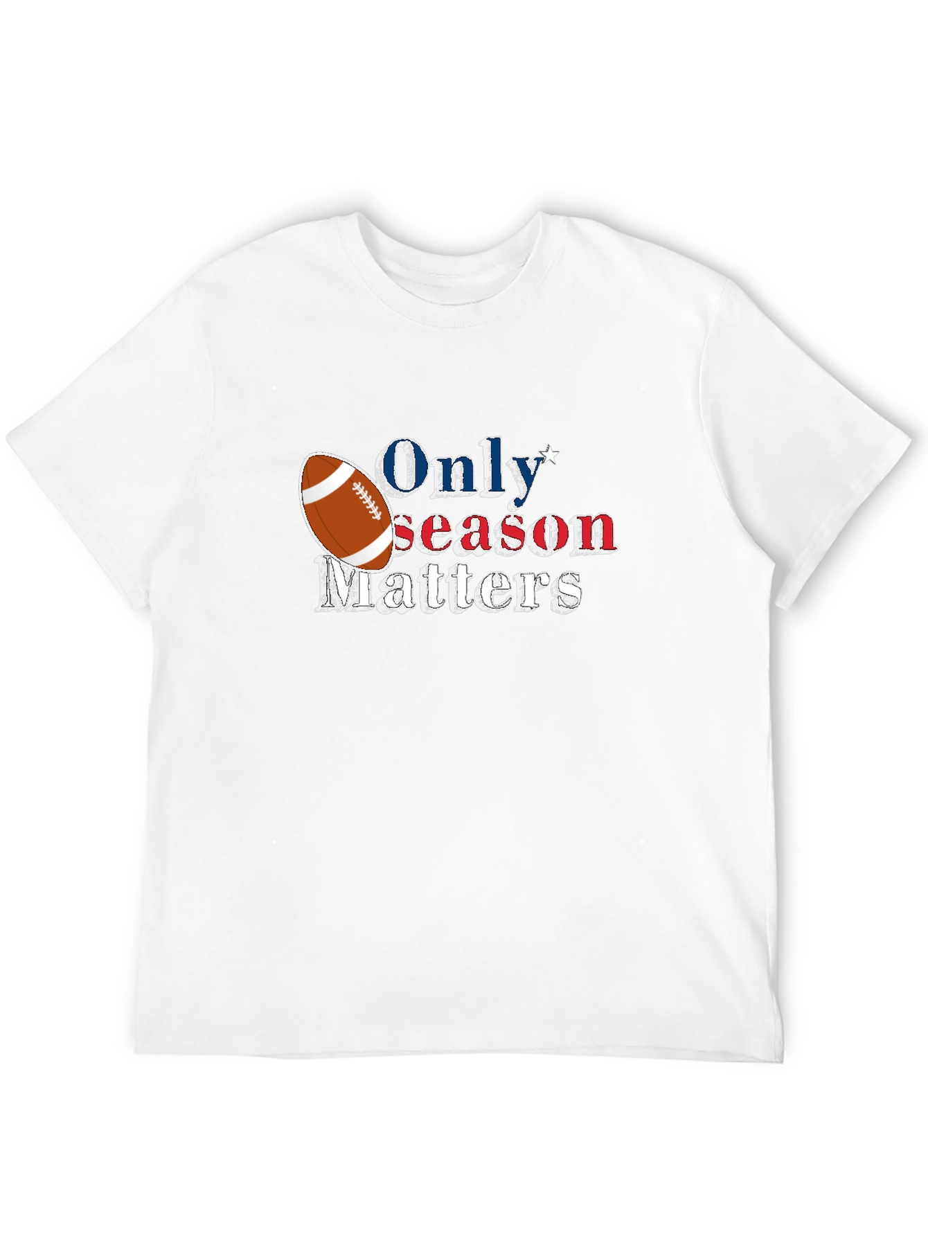 Black Football Season Matters T-Shirt view 12