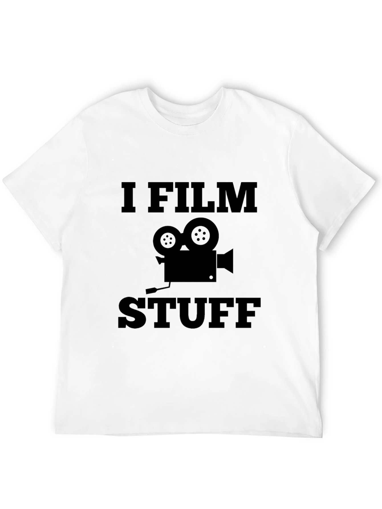 Black I Film Stuff T-Shirt - Filmmaker Tee view 12