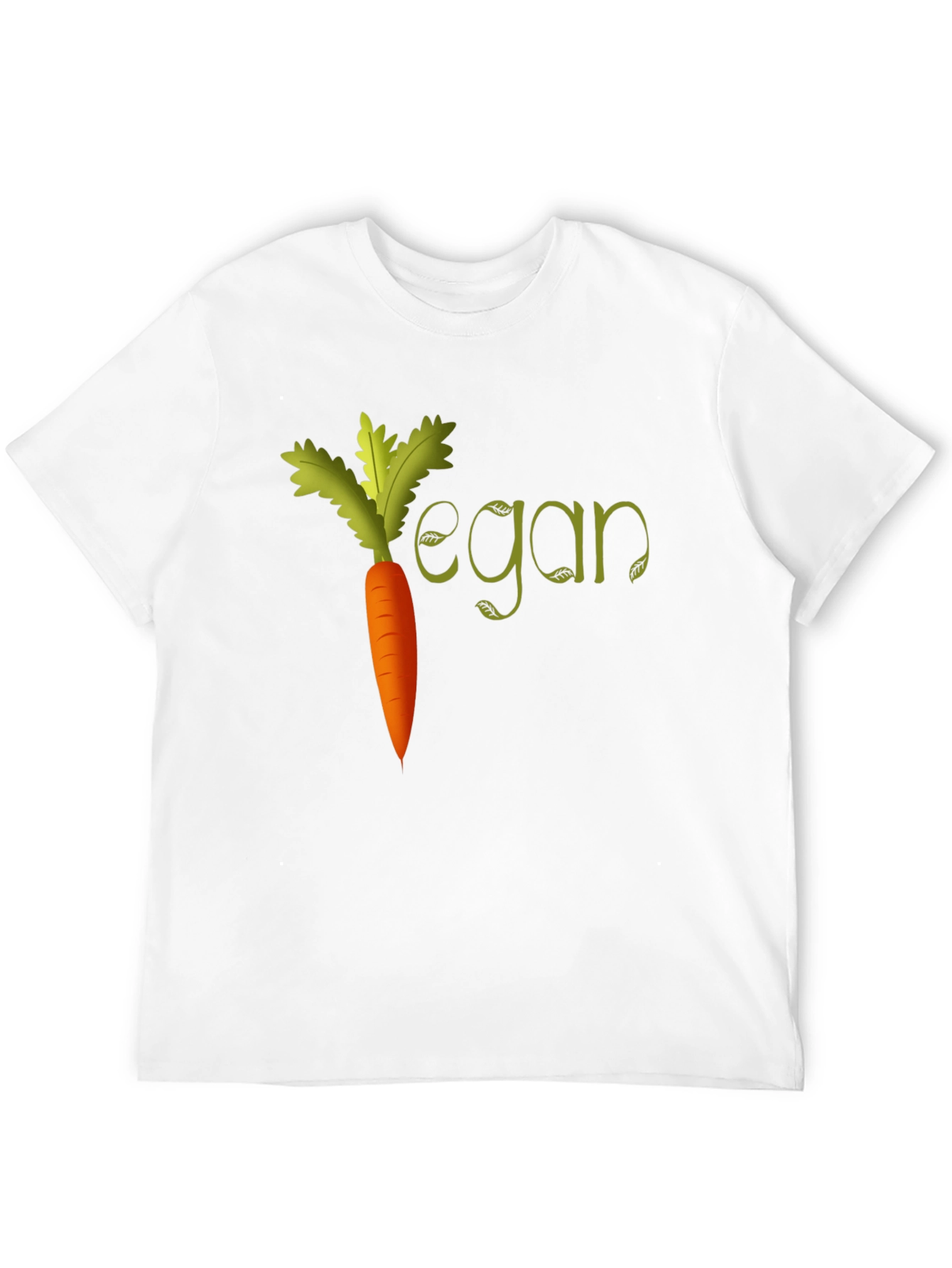 Black Vegan Carrot T-Shirt view 12