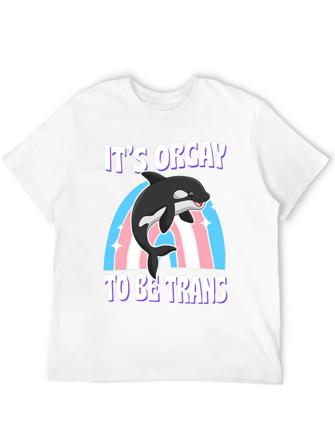 Black It's Orcay To Be Trans T-Shirt view 12