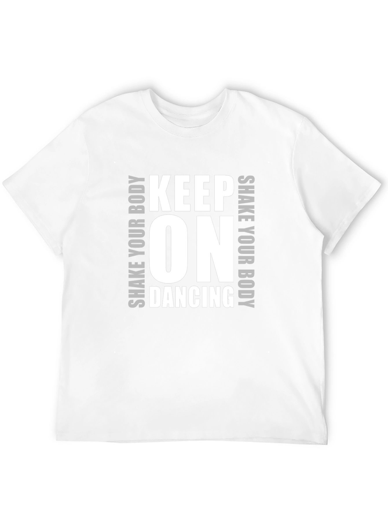 Black Keep On Dancing Graphic Tee - Black view 12