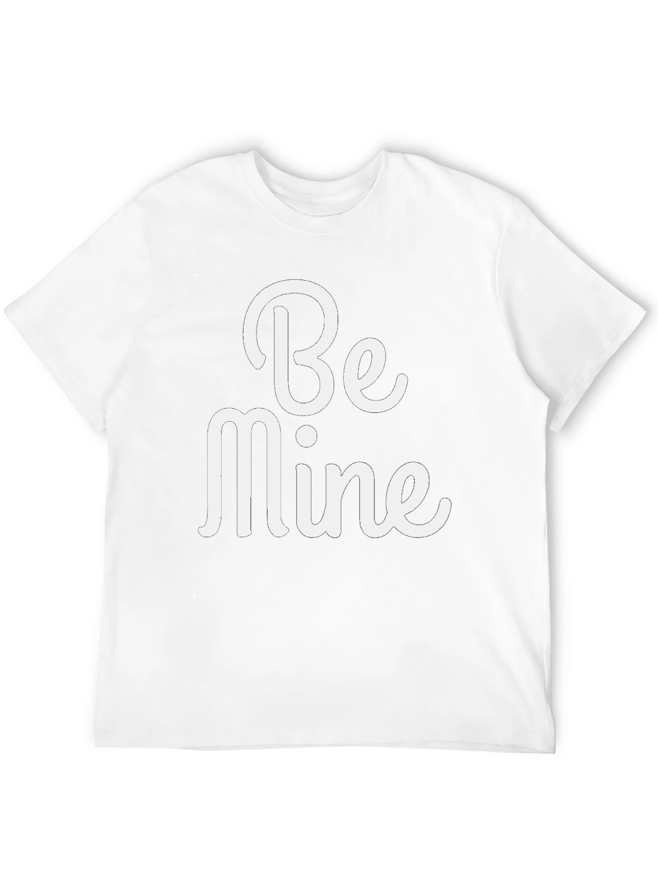 Black Be Mine T-Shirt: Valentine's Day Apparel view 12