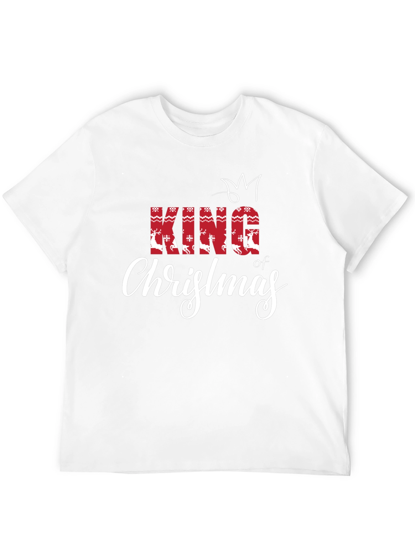 King of Christmas Graphic Tee - Holiday Celebration - 12
