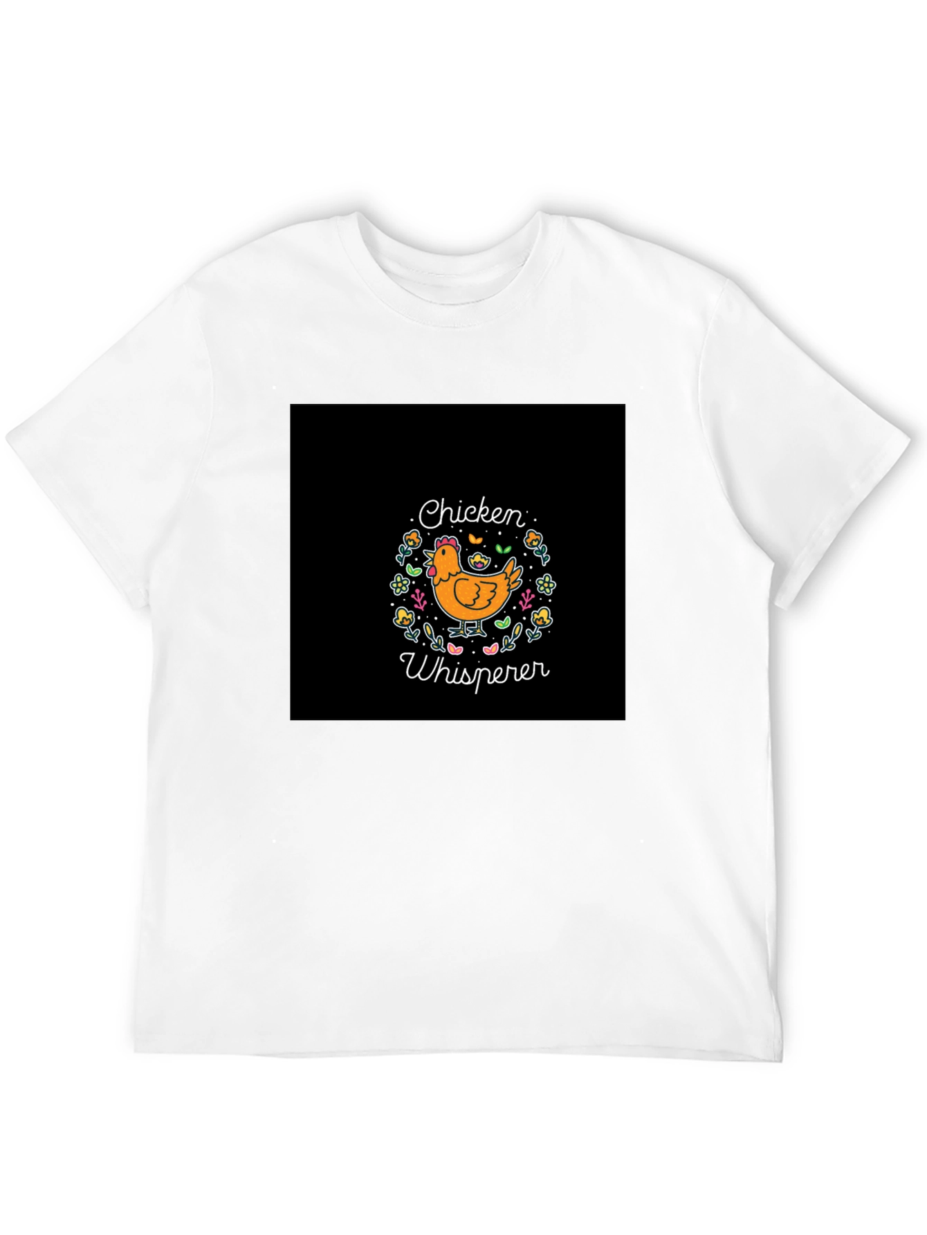 Black Chicken Whisperer Graphic T-Shirt - Soft & Stylish view 12